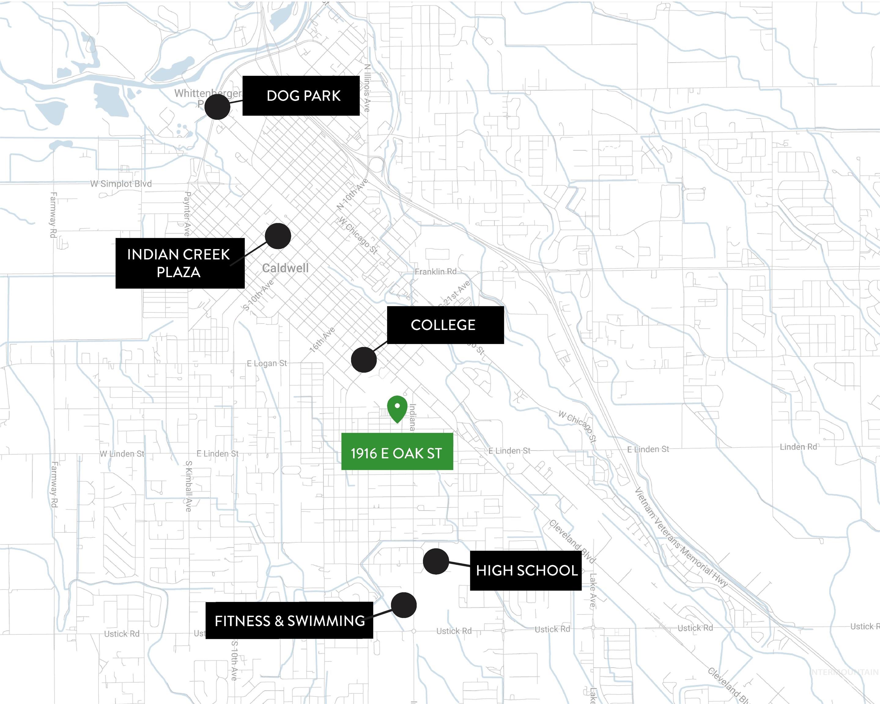 1916 E Oak St., Caldwell, Idaho 83605, 3 Bedrooms, 2 Bathrooms, Residential For Sale, Price $435,000,MLS 98971722