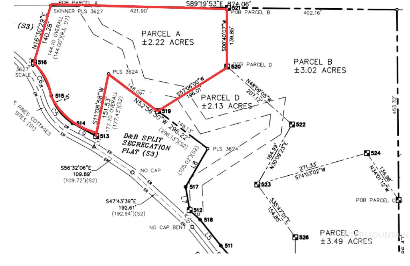 PARCEL A Park Lane, Boise, Idaho 83716, Land For Sale, Price $129,000,MLS 98971794