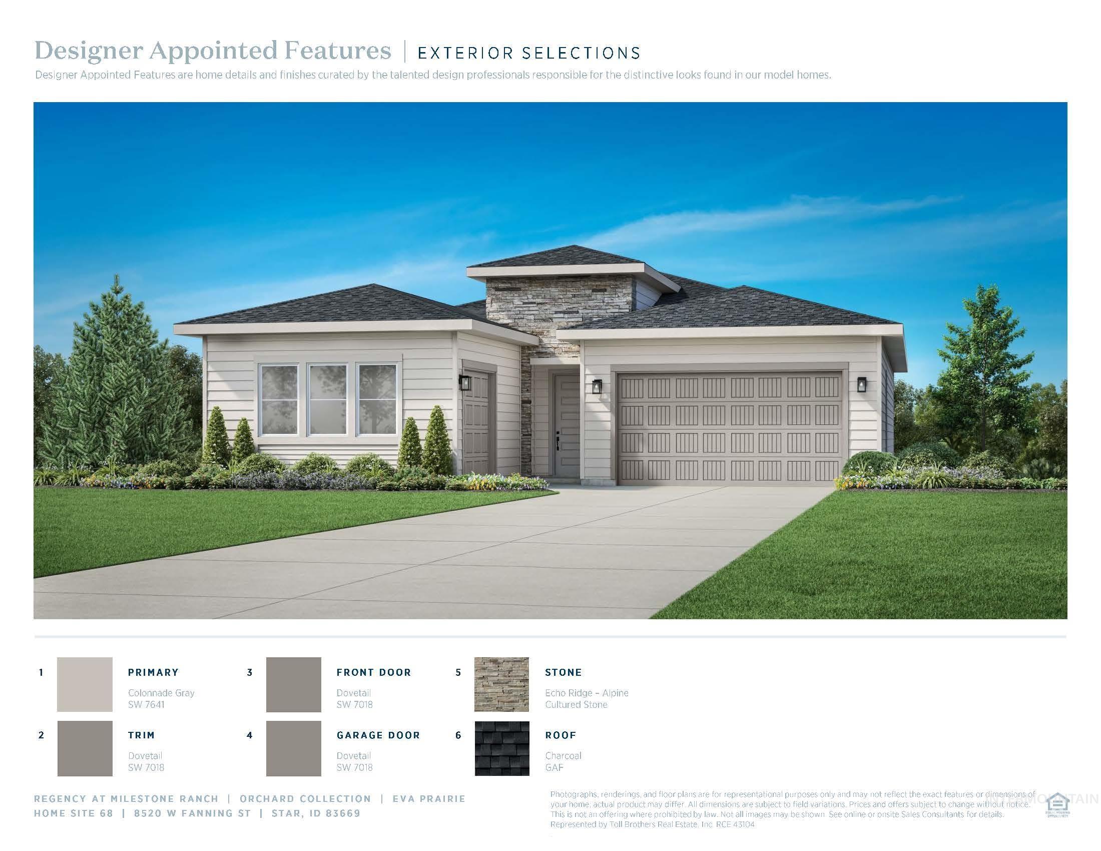 8520 W Fanning St, Star, Idaho 83669, 3 Bedrooms, 3 Bathrooms, Residential For Sale, Price $682,000, 98971880