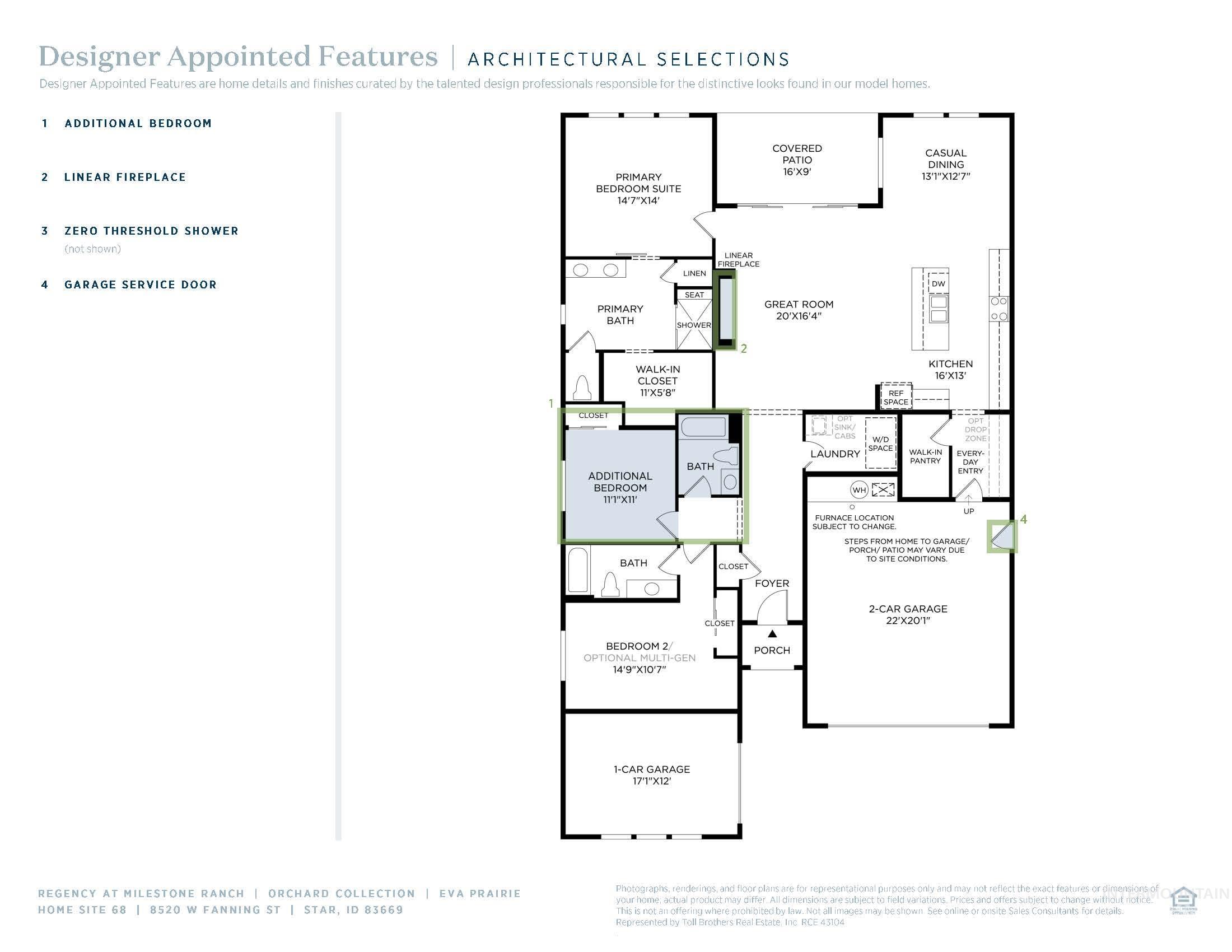 8520 W Fanning St, Star, Idaho 83669, 3 Bedrooms, 3 Bathrooms, Residential For Sale, Price $682,000, 98971880