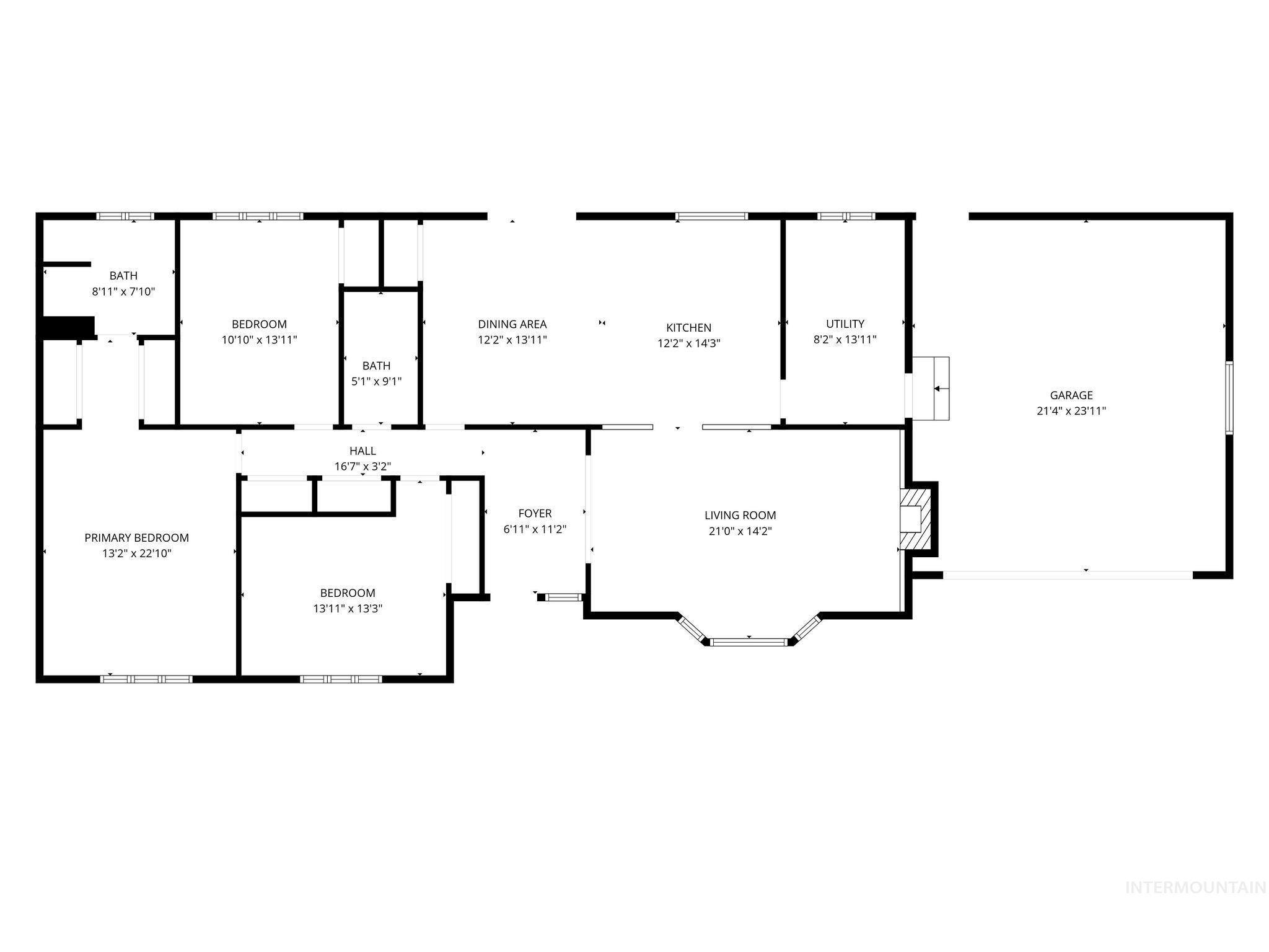 298 S 300 East, Jerome, Idaho 83300-1, 3 Bedrooms, 2.5 Bathrooms, Residential For Sale, Price $429,000,MLS 98971885