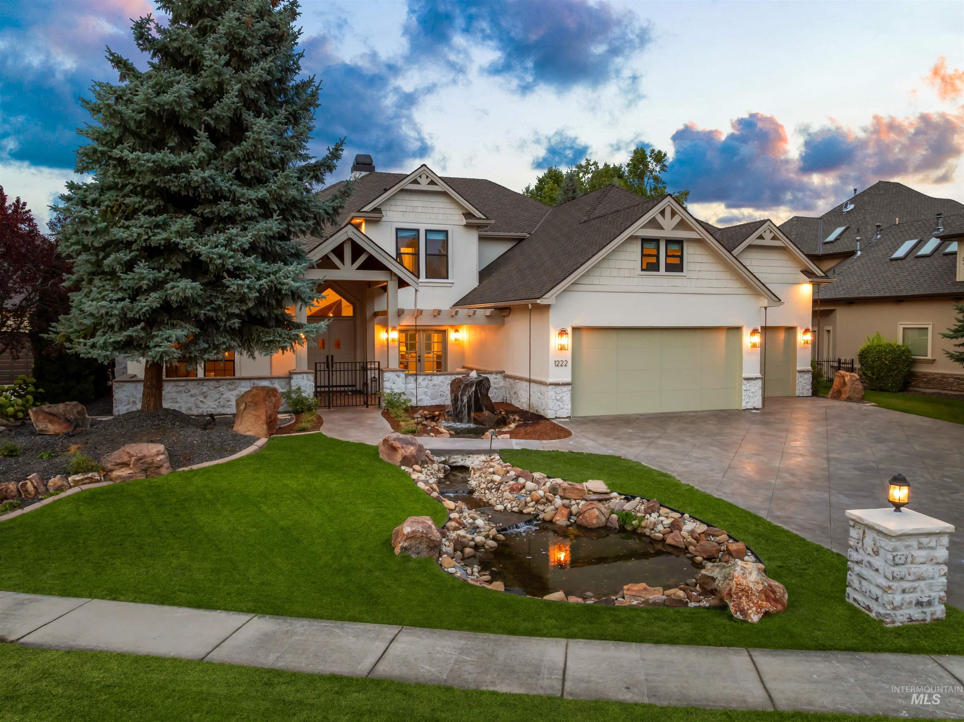 1222 S Lake Pointe Way, Eagle, Idaho 83616, 4 Bedrooms, 4.5 Bathrooms, Residential For Sale, Price $1,934,900,MLS 98971937