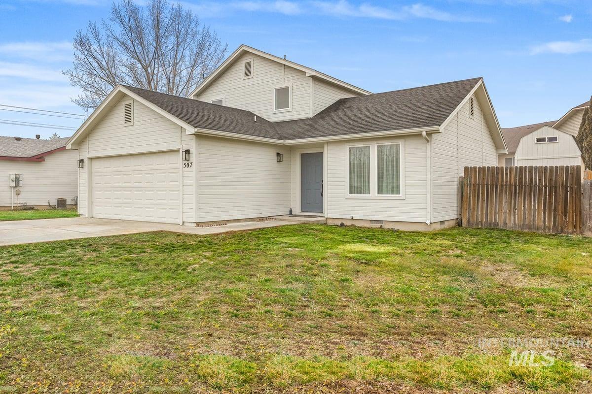 507 Meadowlark Street, Caldwell, Idaho 83607-1890, 3 Bedrooms, 2 Bathrooms, Residential For Sale, Price $327,900,MLS 98971954