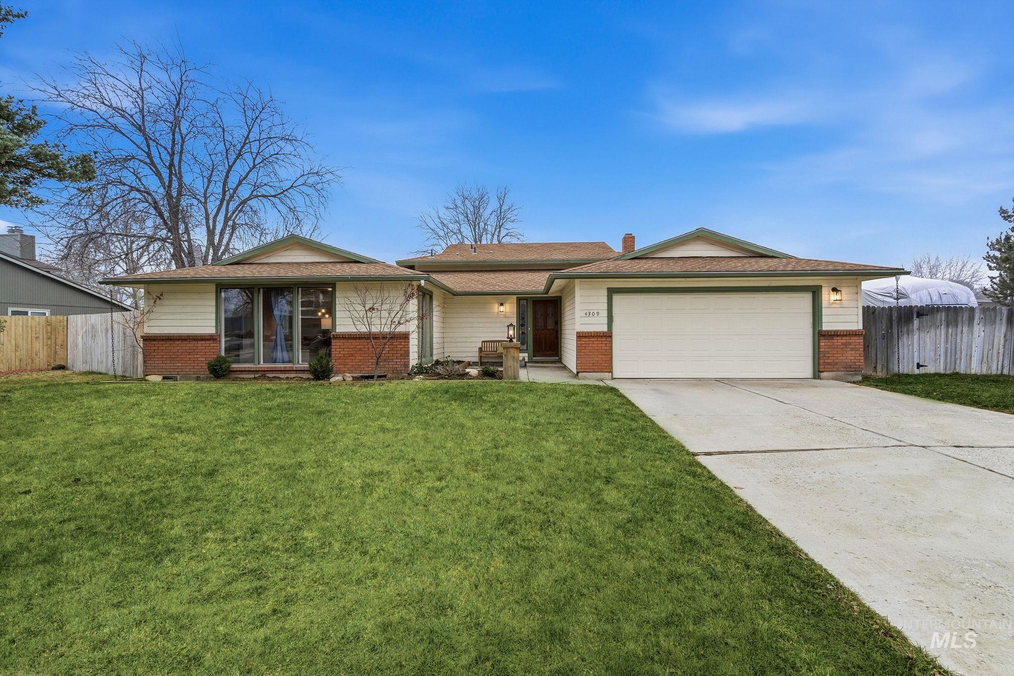 4309 N Marylebone Way, Boise, Idaho 83713, 4 Bedrooms, 3 Bathrooms, Residential For Sale, Price $549,000,MLS 98971969
