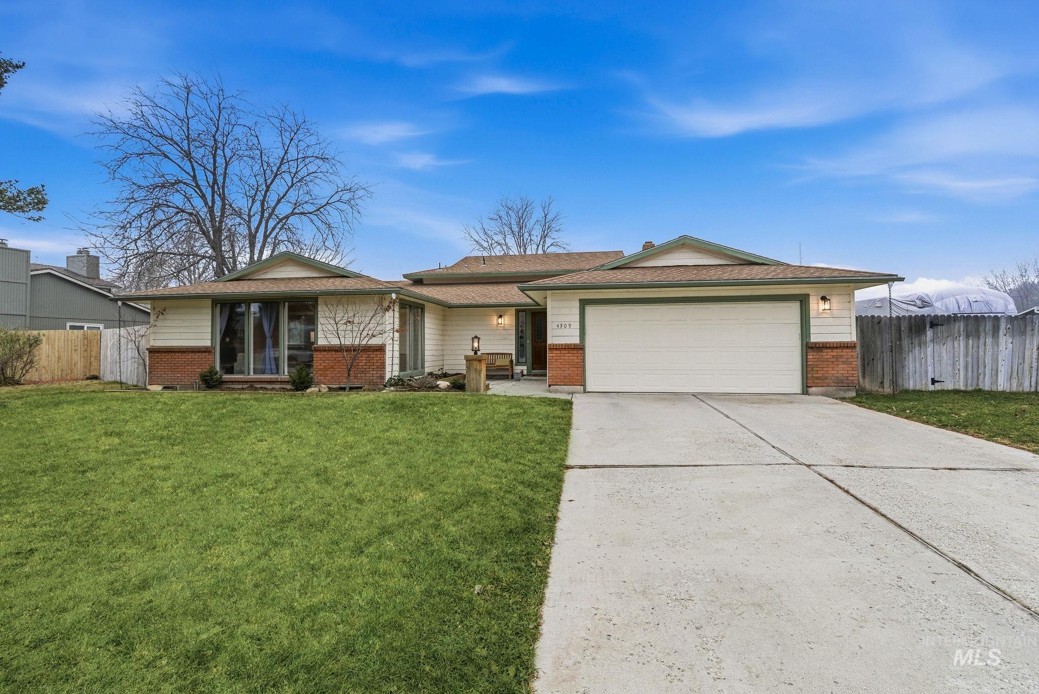 4309 N Marylebone Way, Boise, Idaho 83713, 4 Bedrooms, 3 Bathrooms, Residential For Sale, Price $549,000,MLS 98971969