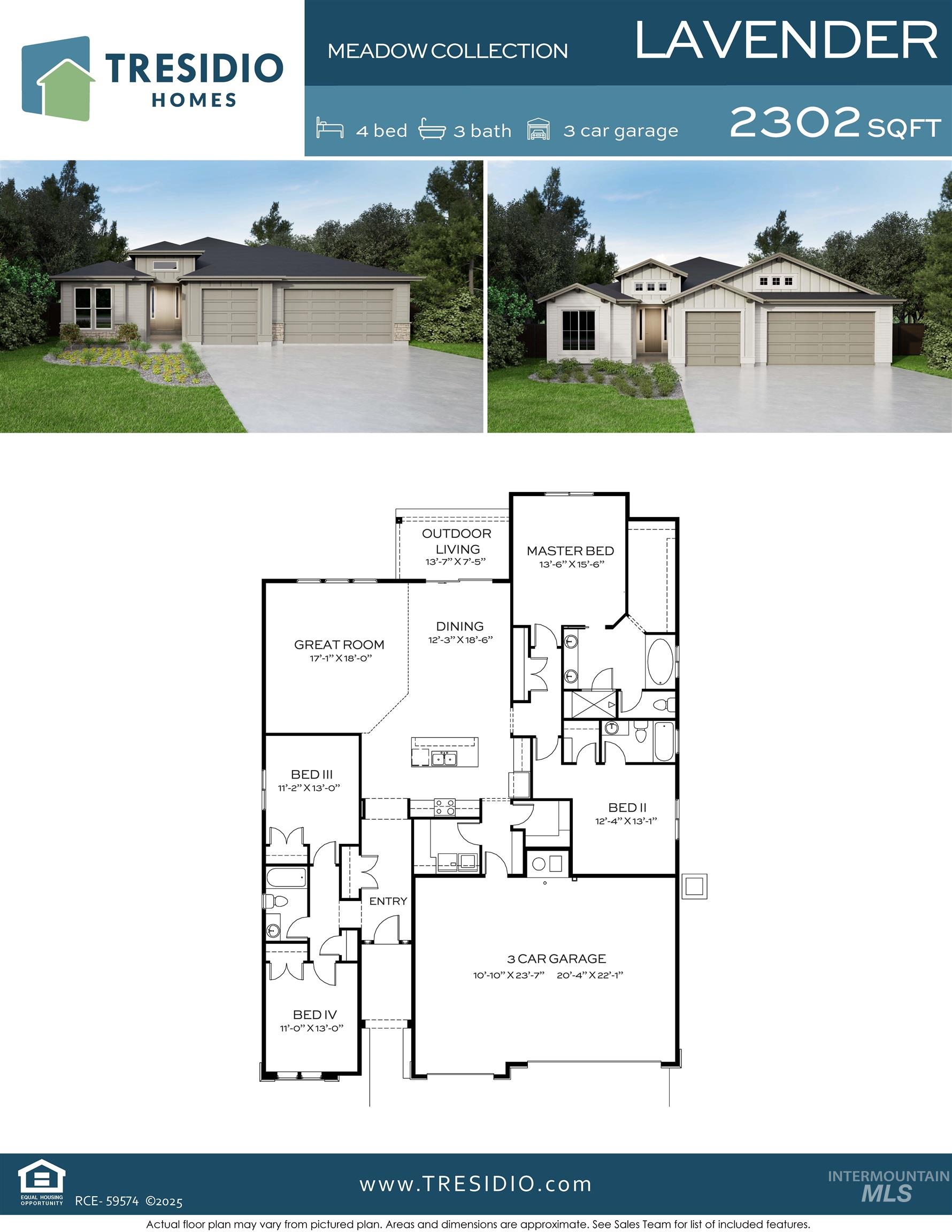 4311 Tropic Way, Caldwell, Idaho 83607, 4 Bedrooms, 3 Bathrooms, Residential For Sale, Price $569,880, 98972082