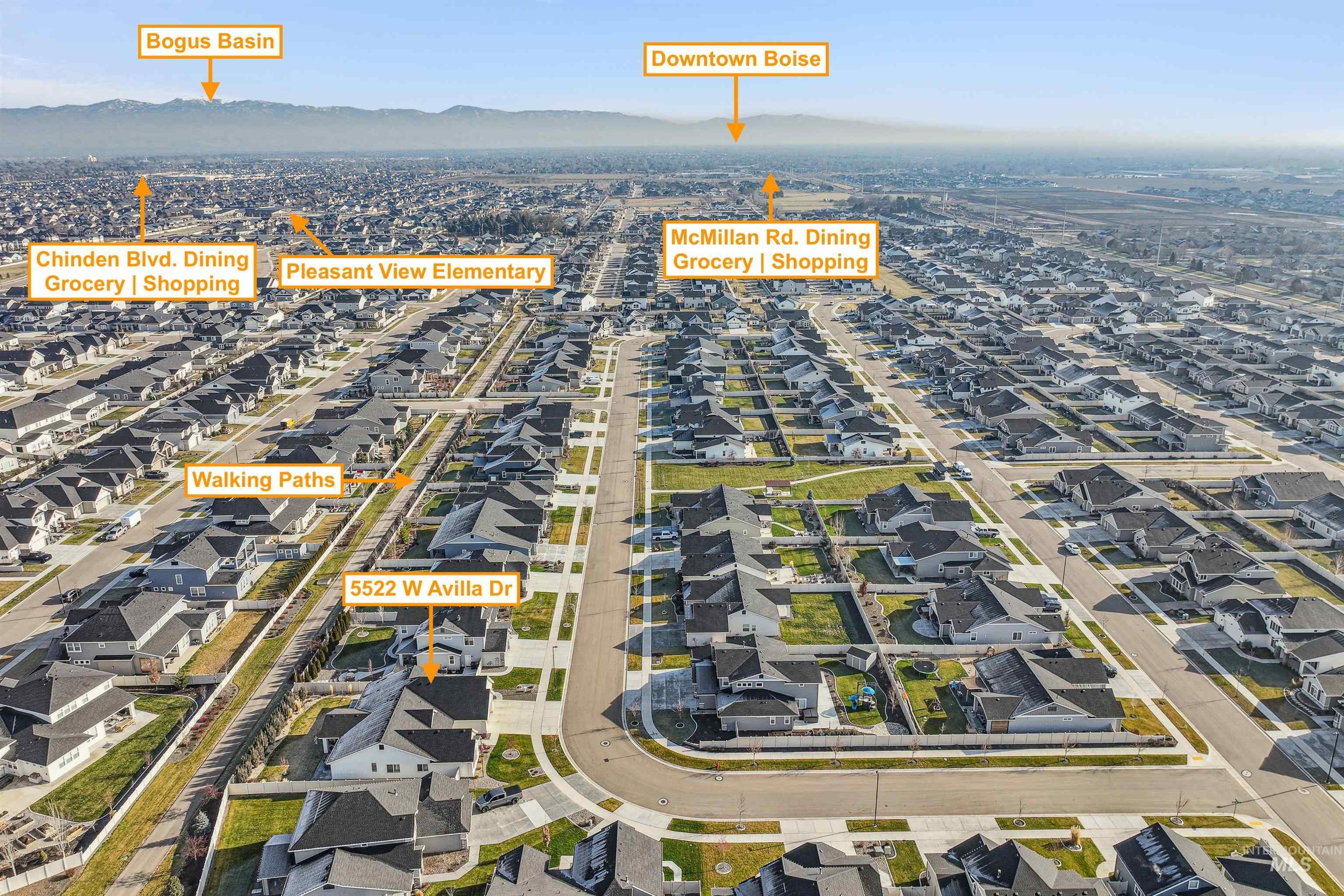 5522 W Avilla Drive, Meridian, Idaho 83646, 3 Bedrooms, 2.5 Bathrooms, Residential For Sale, Price $765,000,MLS 98972250