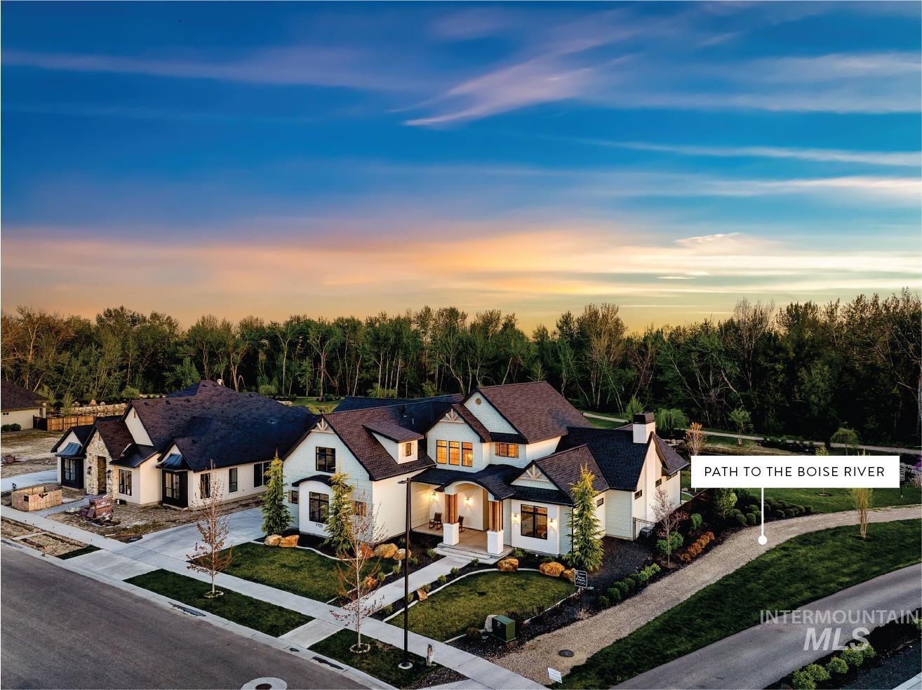 7723 W Hevelius, Eagle, Idaho 83616, 5 Bedrooms, 3.5 Bathrooms, Residential For Sale, Price $1,979,000, 98972388