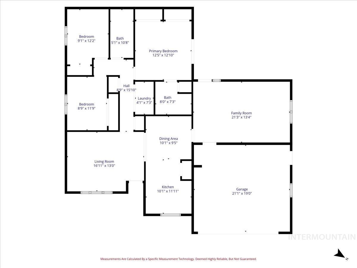 3775 E. Eisenhower, Meridian, Idaho 83642, 3 Bedrooms, 2 Bathrooms, Residential For Sale, Price $405,000,MLS 98972477