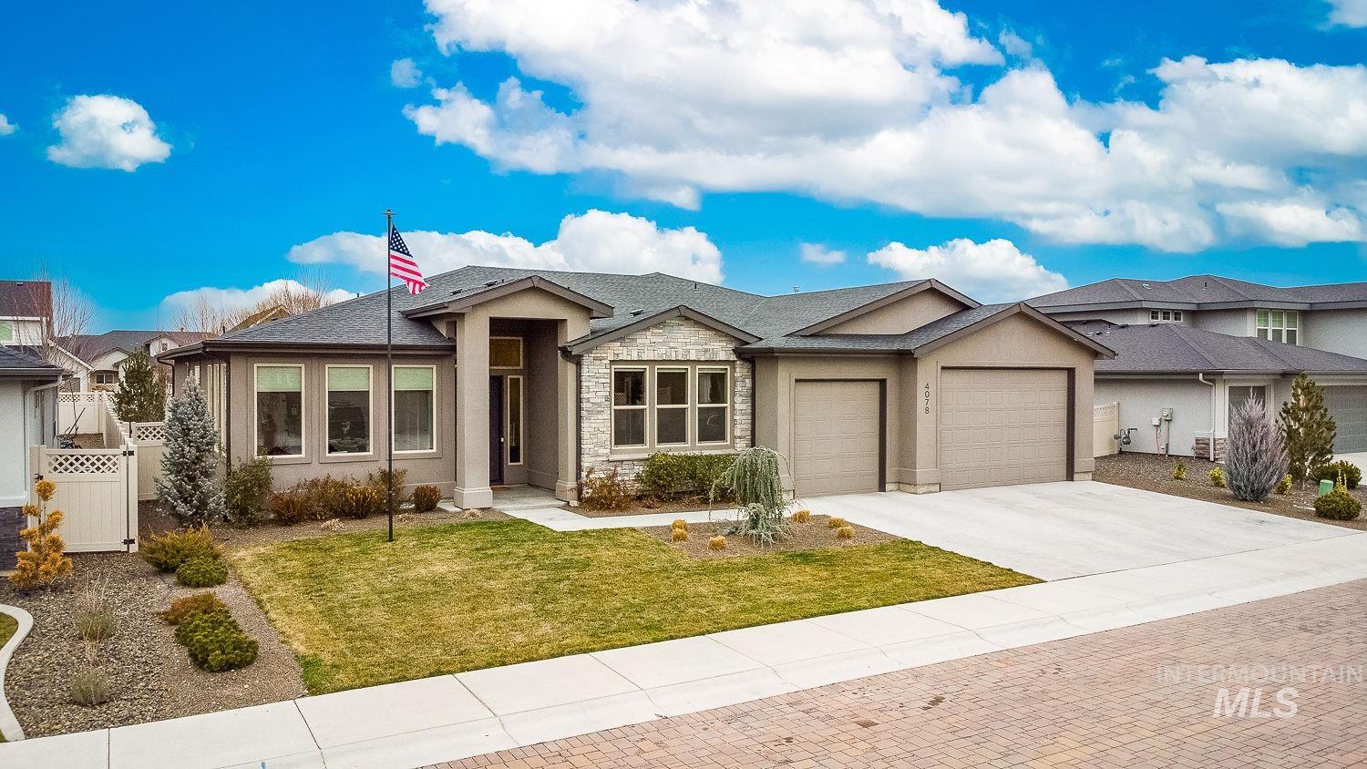 4078 W Wapoot St., Meridian, Idaho 83646, 4 Bedrooms, 3 Bathrooms, Residential For Sale, Price $834,900,MLS 98972488