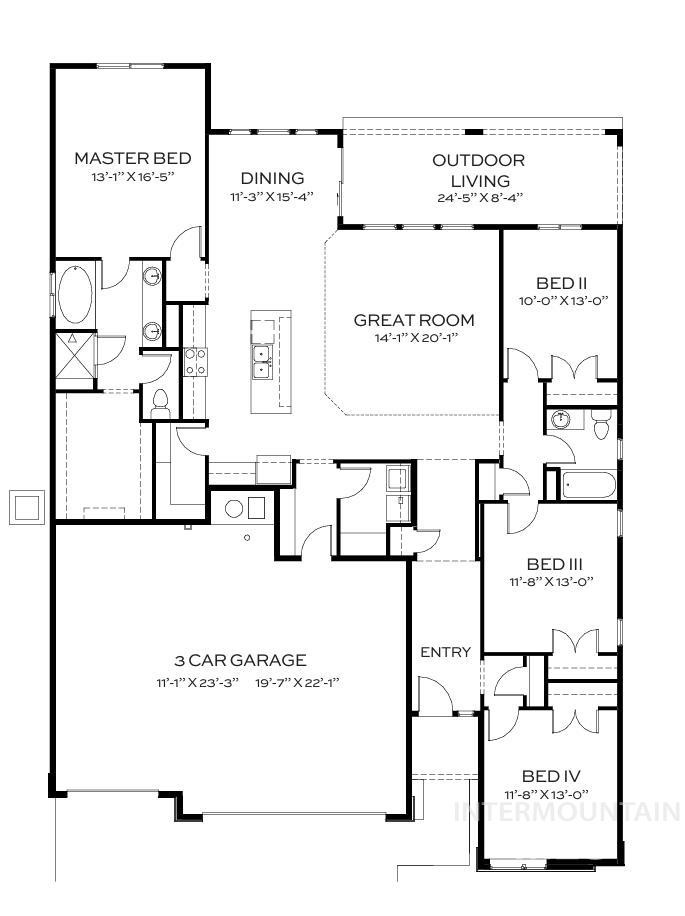 4384 E Dillinger St., Nampa, Idaho 83687, 4 Bedrooms, 2 Bathrooms, Residential For Sale, Price $574,880,MLS 98972570