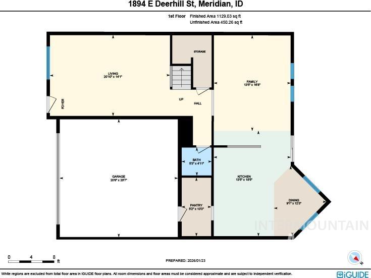 1894 E Deerhill Dr, Meridian, Idaho 83642, 4 Bedrooms, 2.5 Bathrooms, Residential For Sale, Price $499,999,MLS 98972581