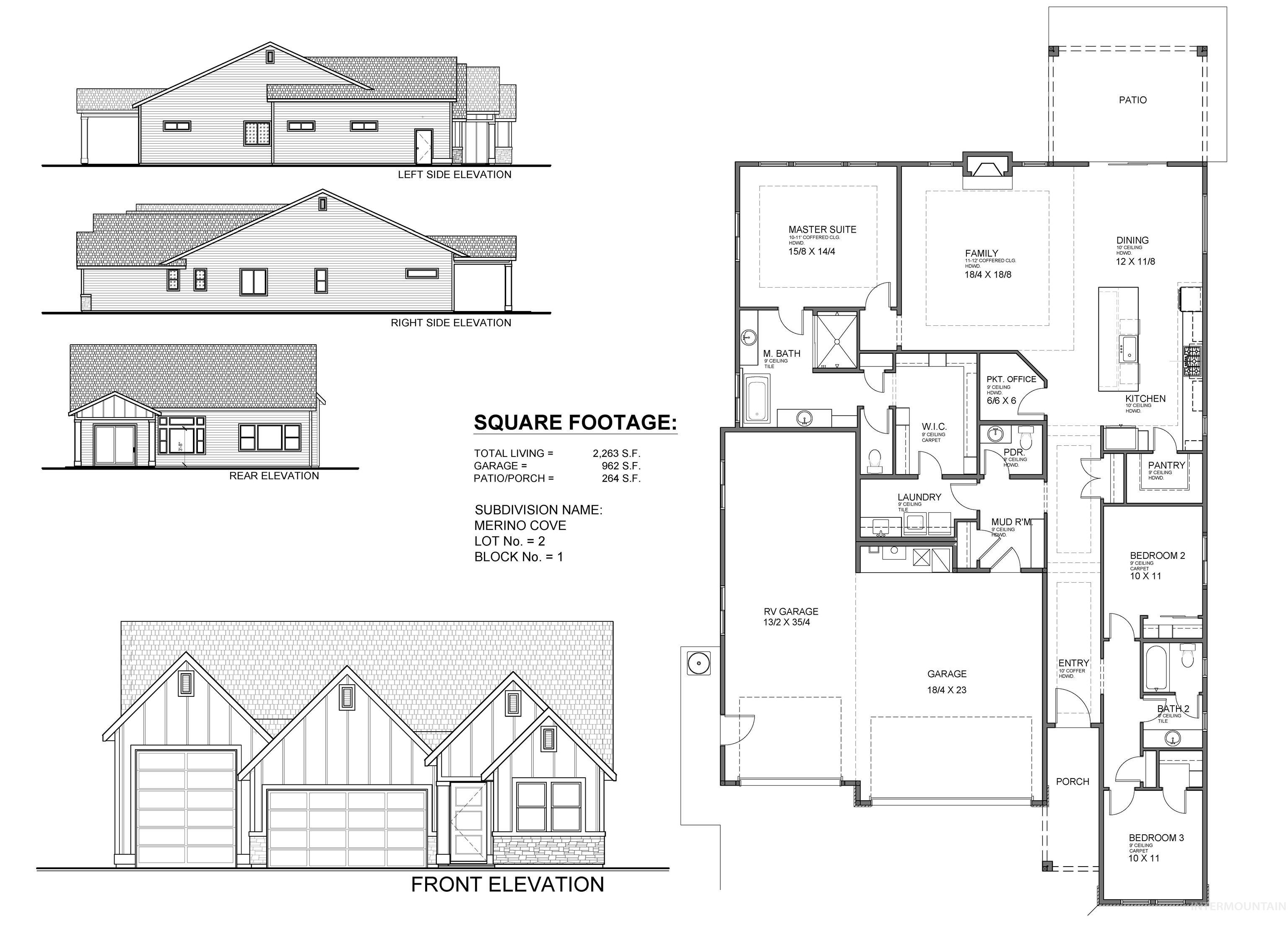 707 E Merino St, Kuna, Idaho 83634-5583, 3 Bedrooms, 2.5 Bathrooms, Residential For Sale, Price $729,900,MLS 98972585