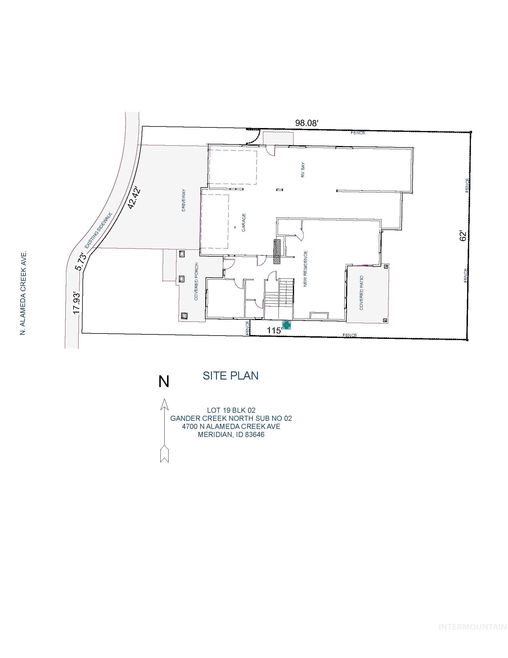 4700 N Alameda Creek Ave, Meridian, Idaho 83646, 4 Bedrooms, 3.5 Bathrooms, Residential For Sale, Price $749,900,MLS 98972611