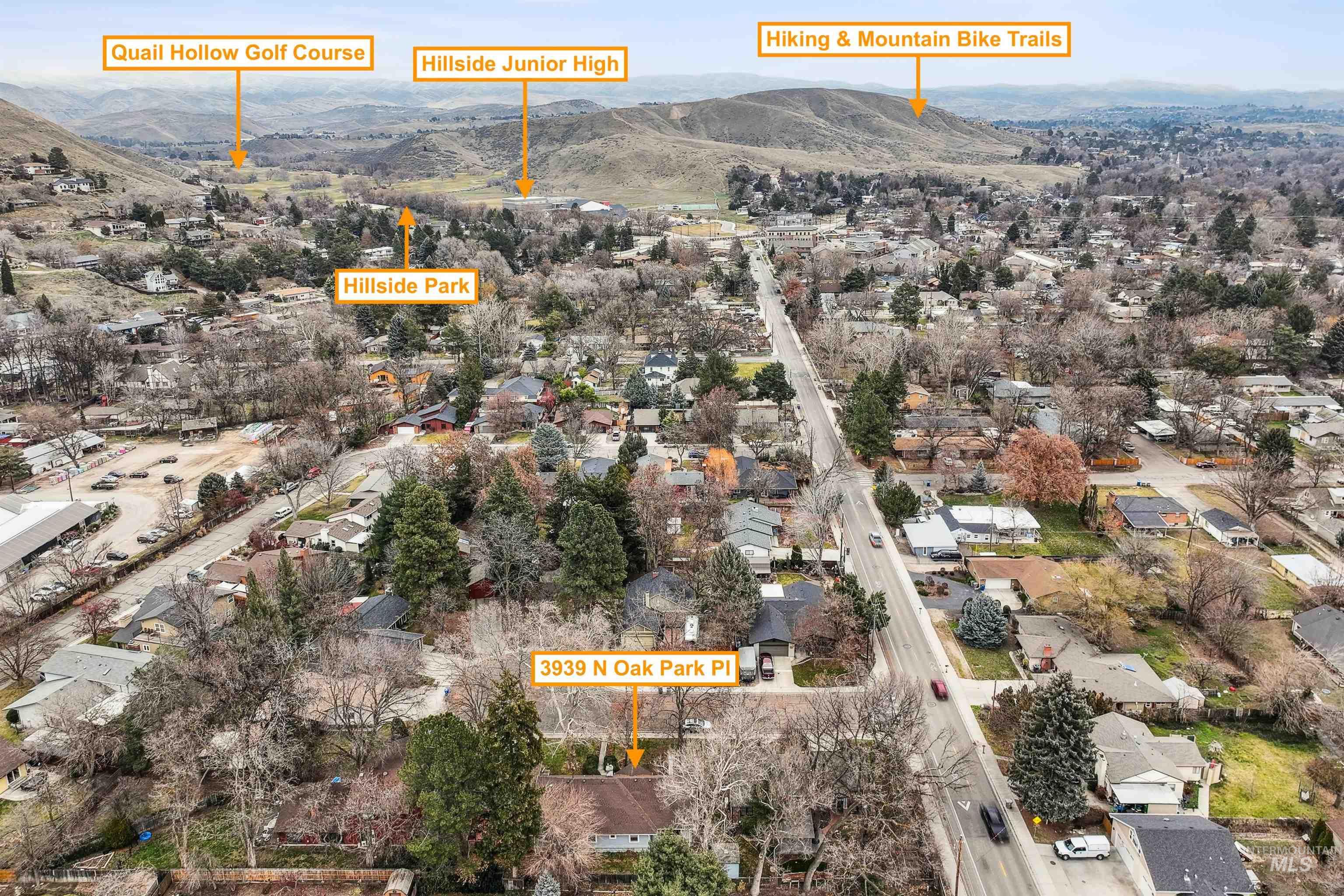 3939 N Oak Park Place, Boise, Idaho 83703, 4 Bedrooms, 2 Bathrooms, Residential For Sale, Price $635,900,MLS 98972661