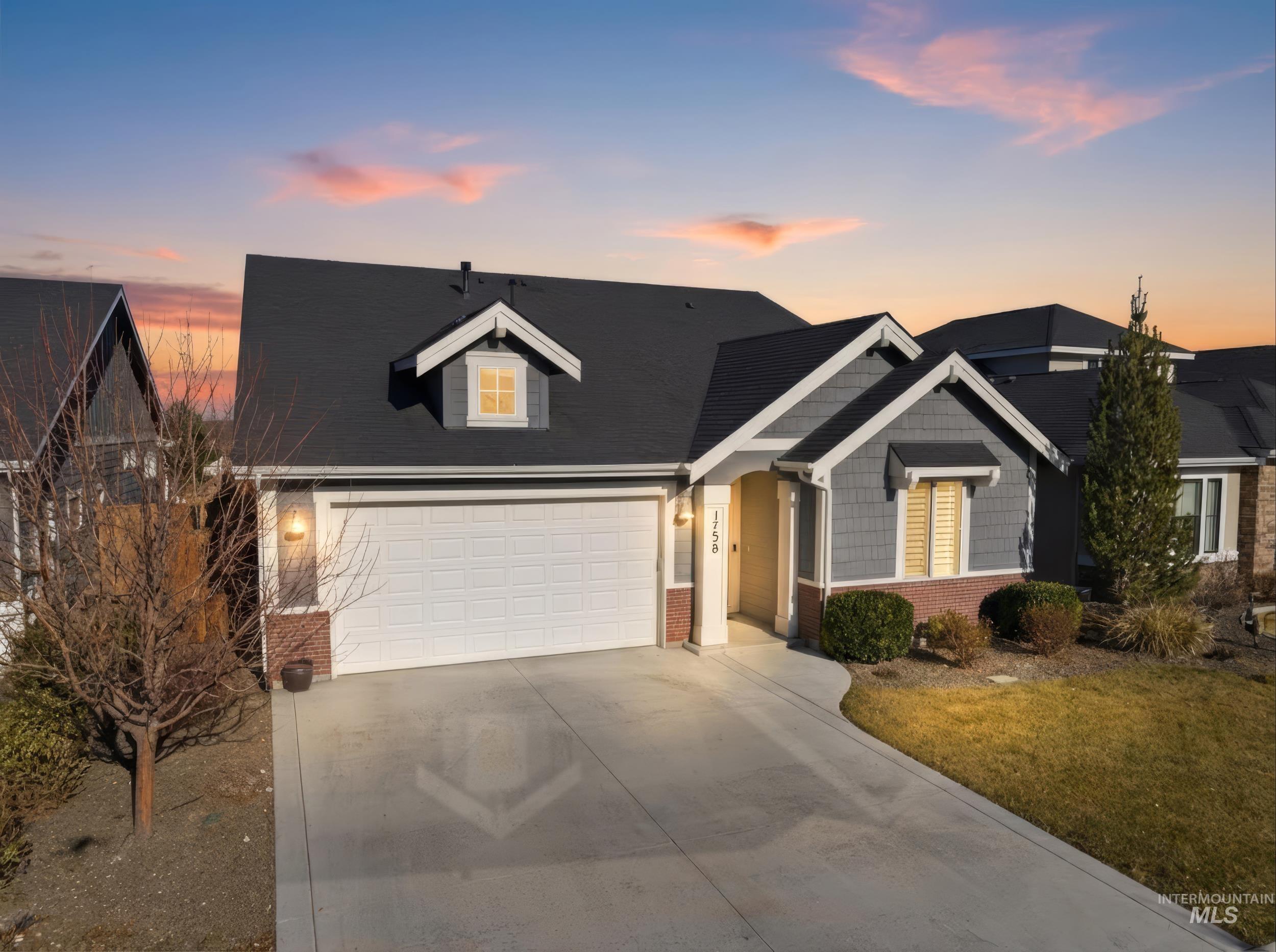 1758 W Capstone Drive, Nampa, Idaho 83686, 3 Bedrooms, 2 Bathrooms, Residential For Sale, Price $529,900, 98972713