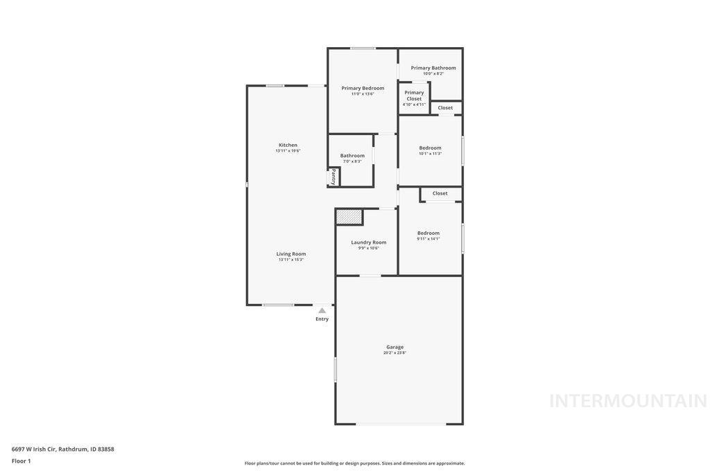 6697 W IRISH CIR, Rathdrum, Idaho 83858, 3 Bedrooms, 2 Bathrooms, Residential For Sale, Price $505,000,MLS 98972720