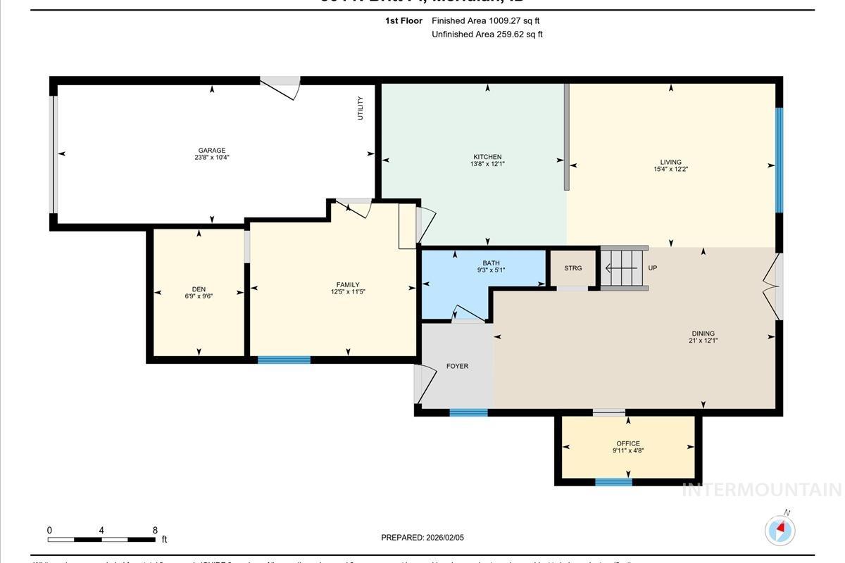 864 N Britt Pl, Meridian, Idaho 83642, 3 Bedrooms, 2.5 Bathrooms, Residential For Sale, Price $469,900,MLS 98972736