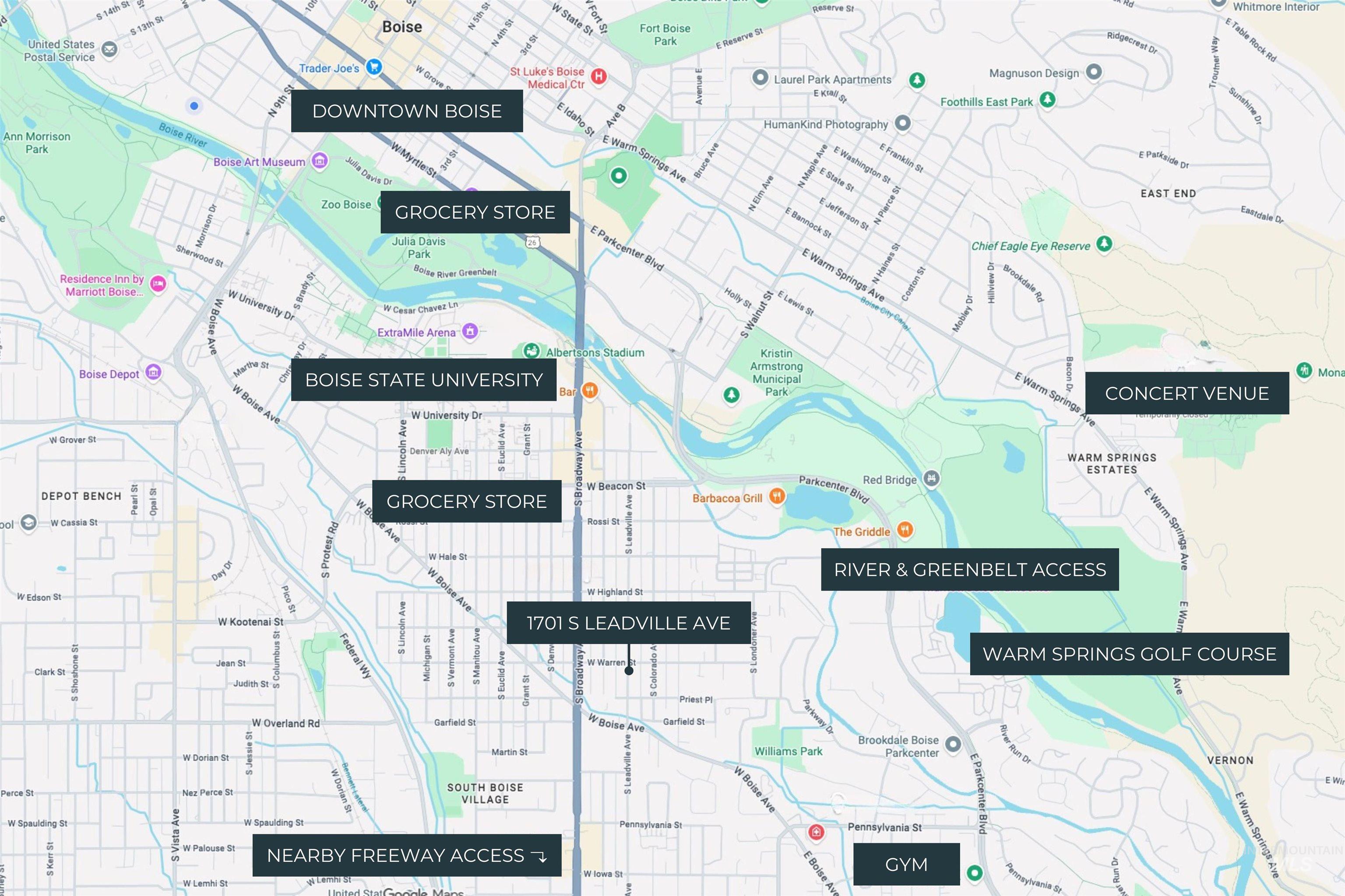 1701 S Leadville Ave, Boise, Idaho 83706, 3 Bedrooms, 1 Bathroom, Residential For Sale, Price $425,000,MLS 98972769