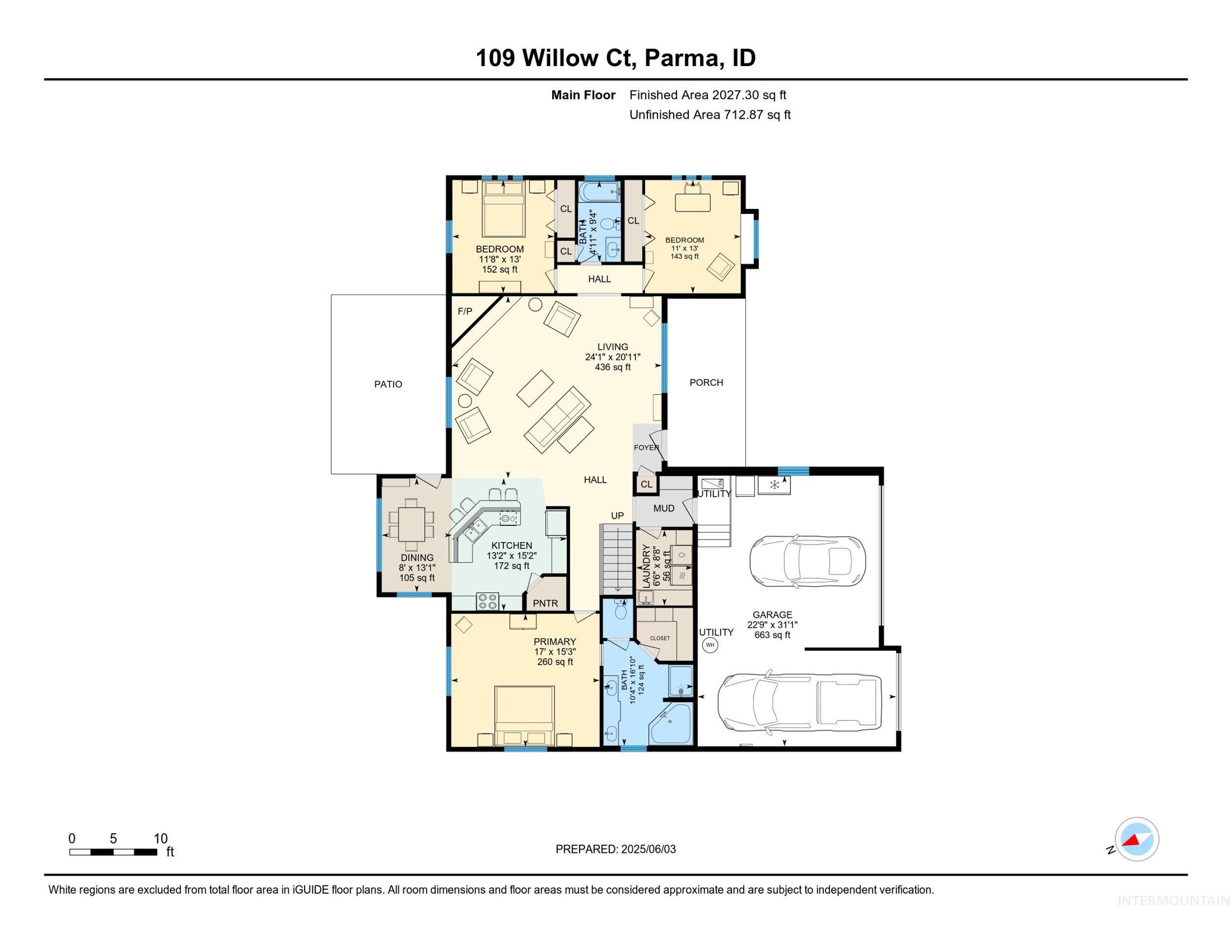 109 Willow Ct, Parma, Idaho 83660, 4 Bedrooms, 3 Bathrooms, Residential For Sale, Price $655,000,MLS 98972777