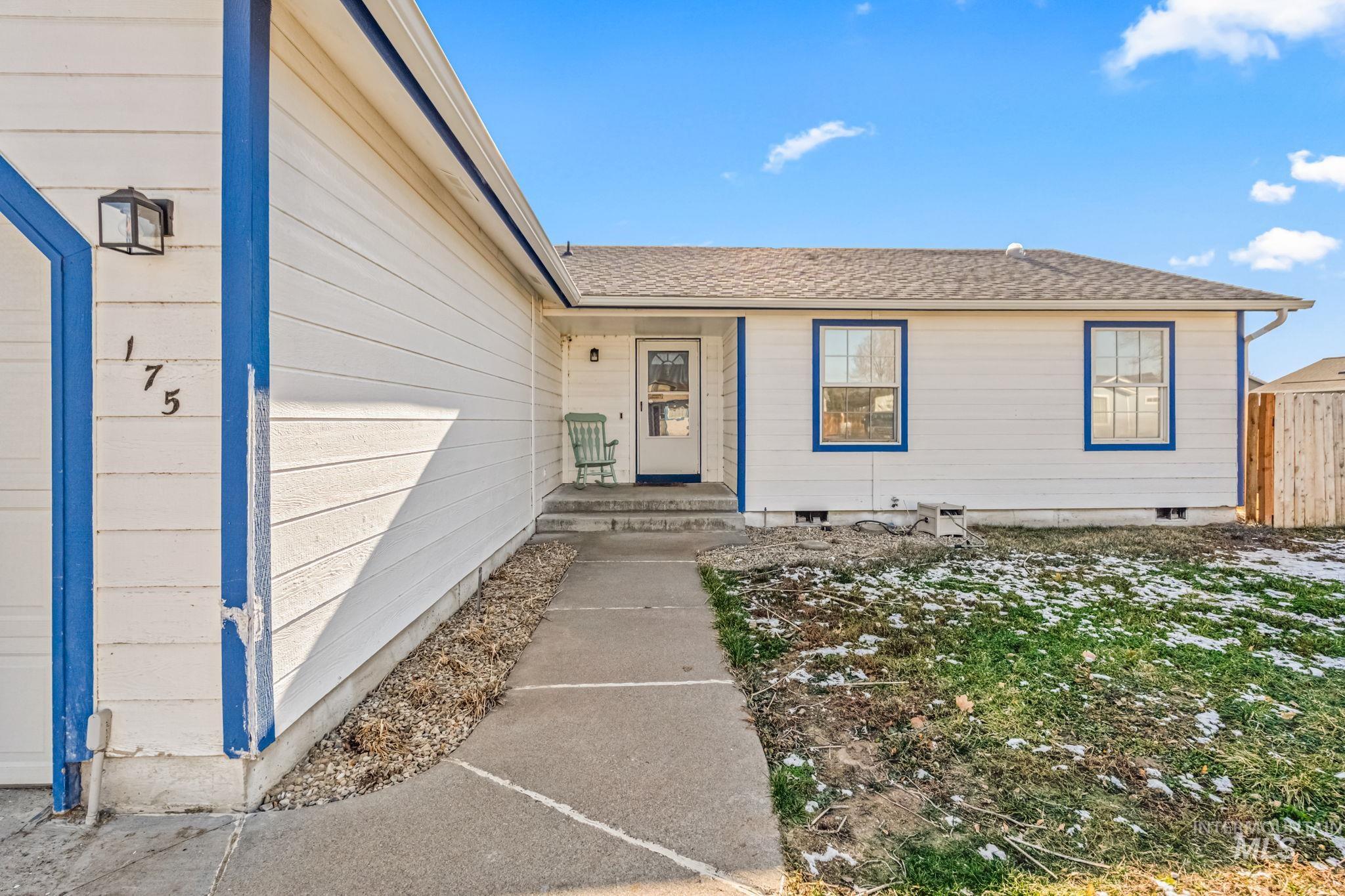 175 Del Mar St, Mountain Home, Idaho 83647, 3 Bedrooms, 2 Bathrooms, Residential For Sale, Price $329,900,MLS 98972787
