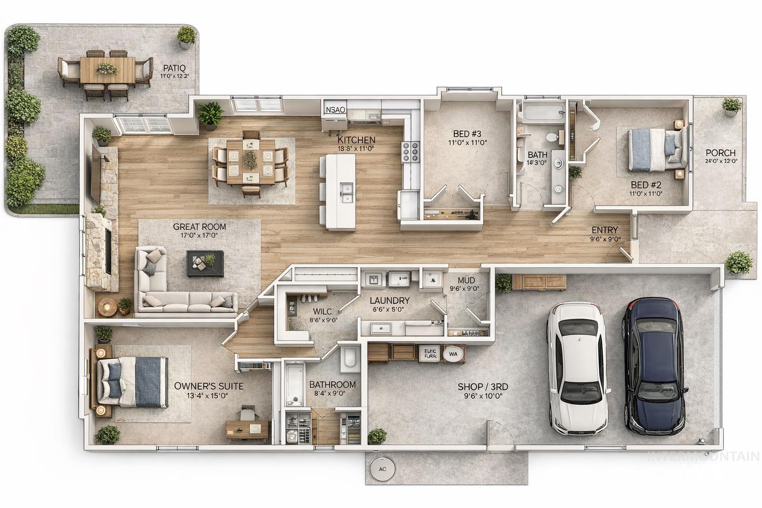 440 S Radiator Way, Boise, Idaho 83716, 3 Bedrooms, 2 Bathrooms, Residential For Sale, Price $535,000, 98972825