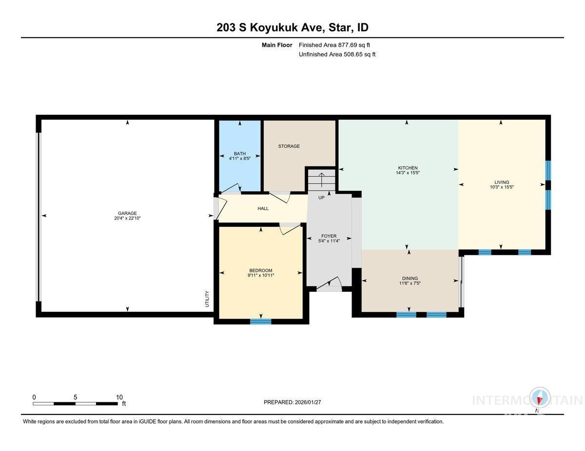 203 S Koyukuk Ln, Star, Idaho 83669, 4 Bedrooms, 3 Bathrooms, Residential For Sale, Price $450,000,MLS 98972961