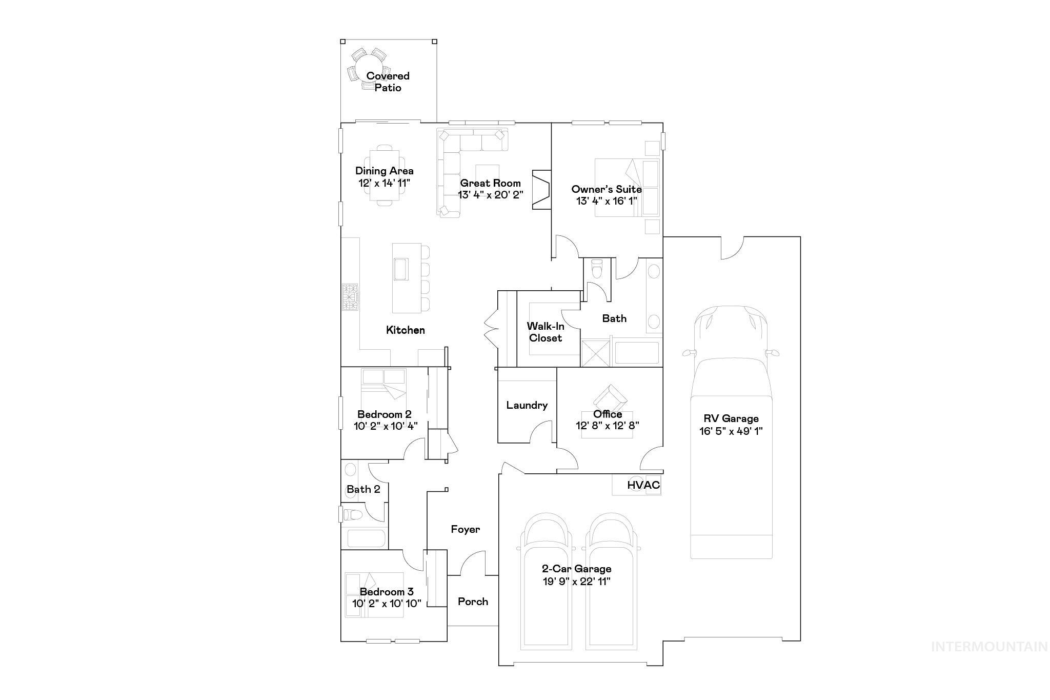 15061 Lenticular Ave, Caldwell, Idaho 83607, 3 Bedrooms, 2 Bathrooms, Residential For Sale, Price $612,400,MLS 98972994