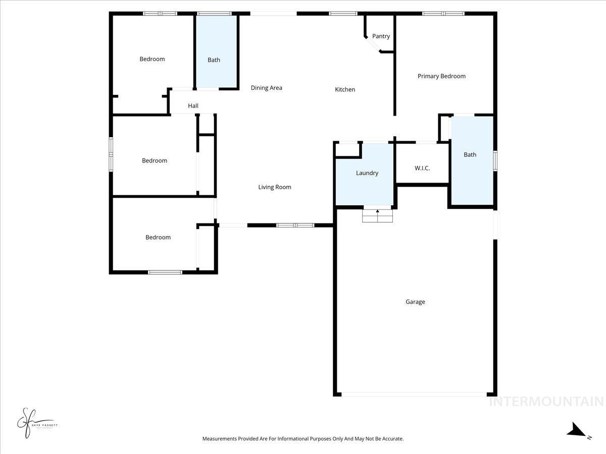 2044 Lowline Avenue, Twin Falls, Idaho 83301, 4 Bedrooms, 2 Bathrooms, Residential For Sale, Price $379,000,MLS 98972995