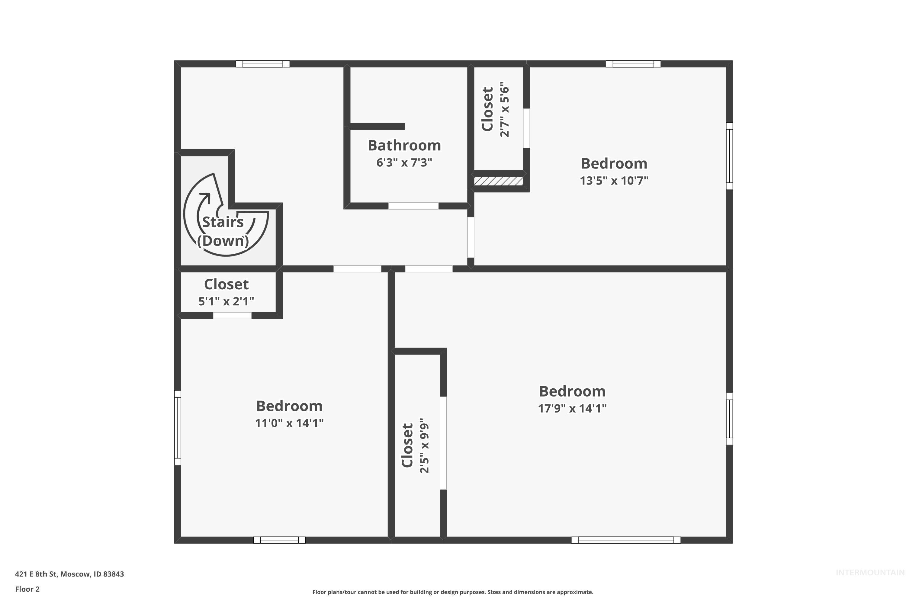 421 E 8th, Moscow, Idaho 83843, 3 Bedrooms, 2 Bathrooms, Residential For Sale, Price $329,000,MLS 98973055
