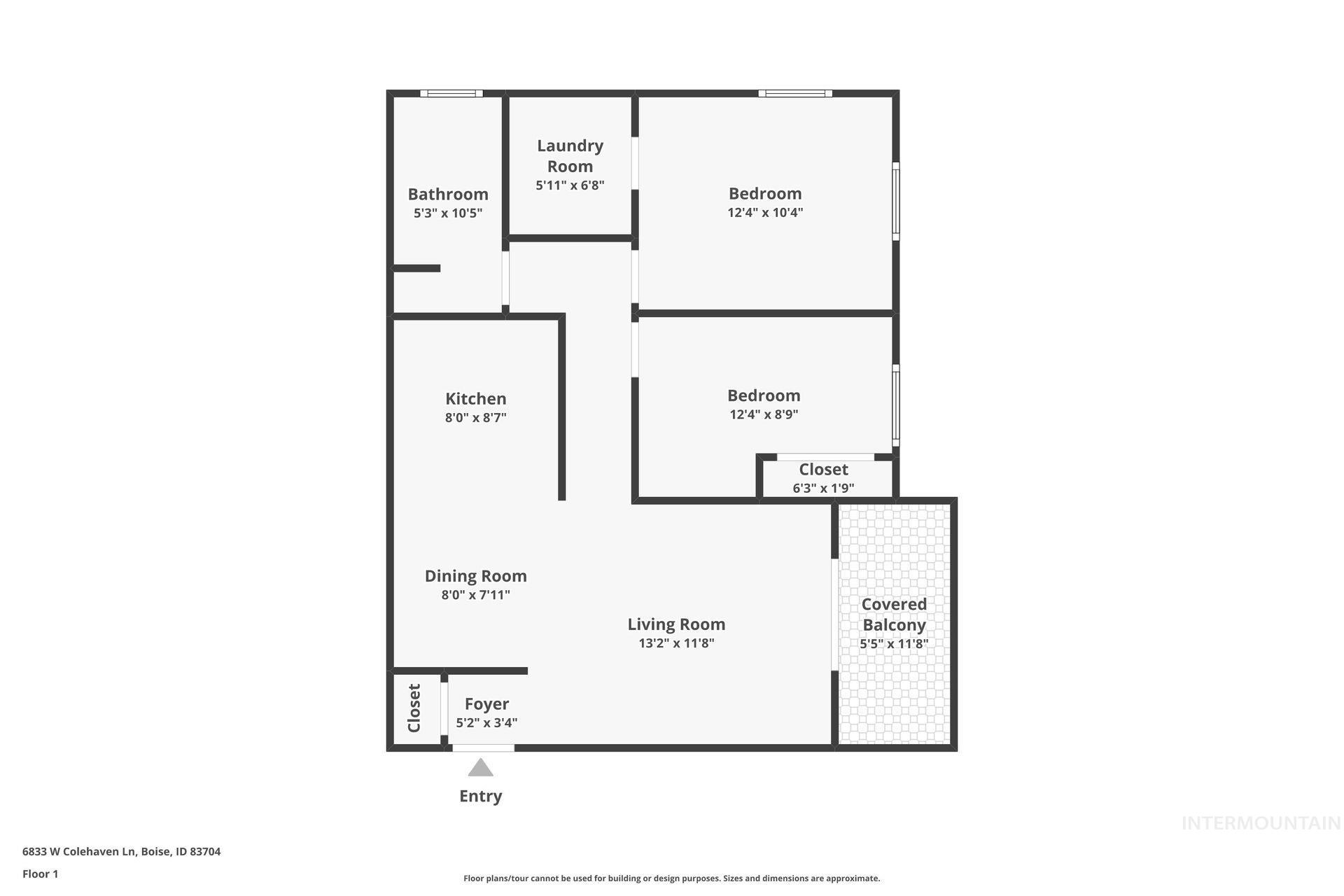 6833 W Colehaven, Boise, Idaho 83704, 2 Bedrooms, 1 Bathroom, Residential For Sale, Price $237,000,MLS 98973056