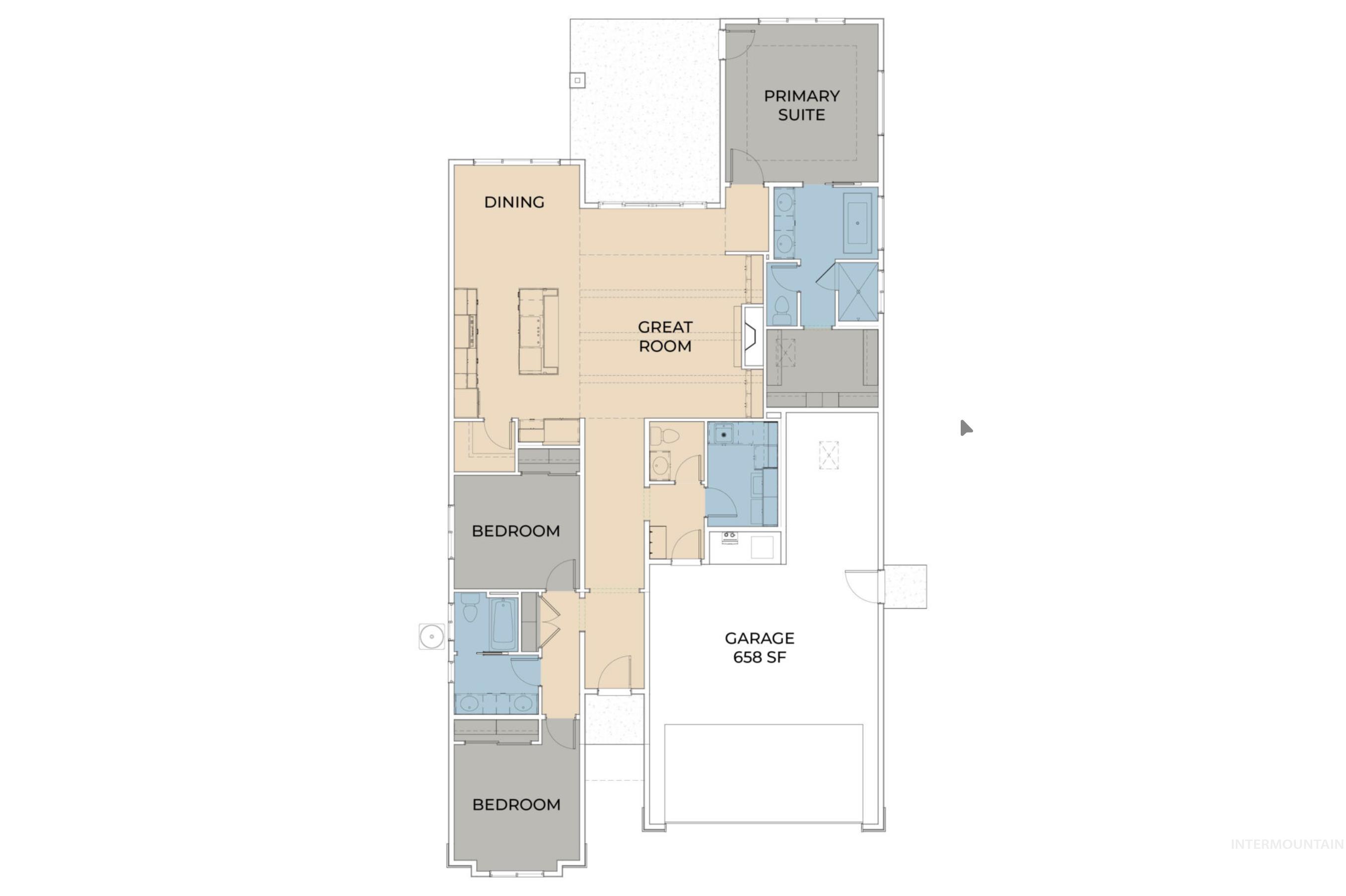 1081 E Crescendo St, Meridian, Idaho 83642, 3 Bedrooms, 2.5 Bathrooms, Residential For Sale, Price $634,900,MLS 98973152