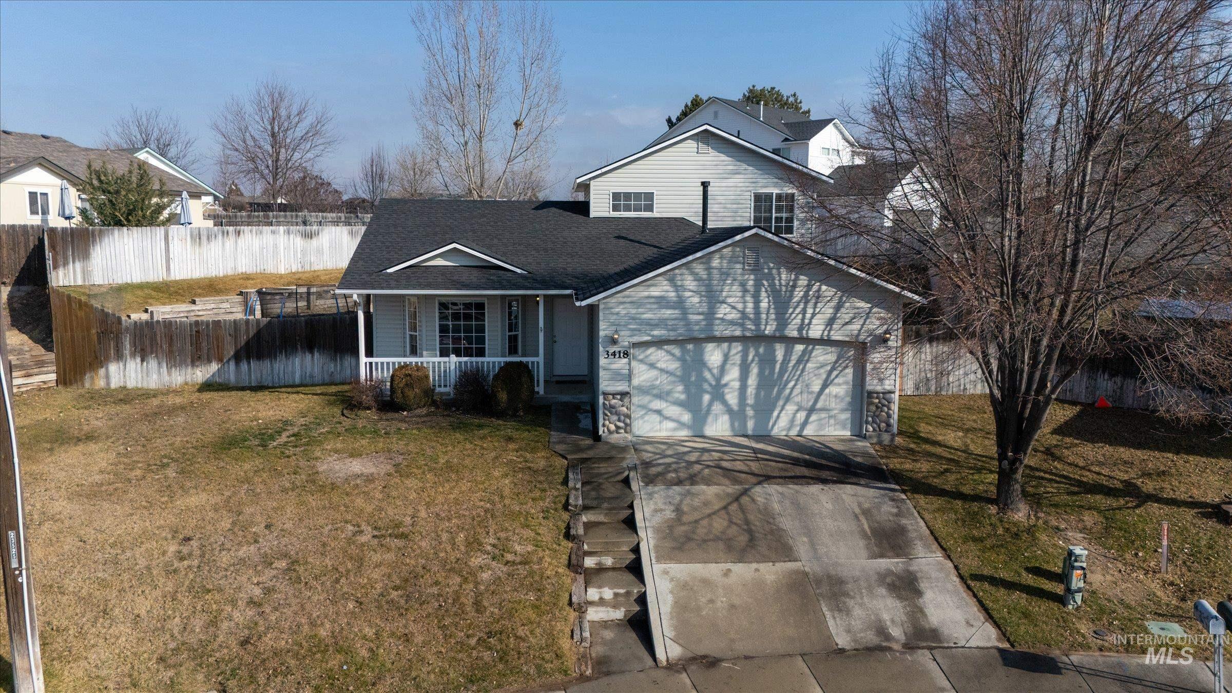 3418 E Friar Tuck Ct, Nampa, Idaho 83687-9062, 3 Bedrooms, 2 Bathrooms, Residential For Sale, Price $325,000,MLS 98973207