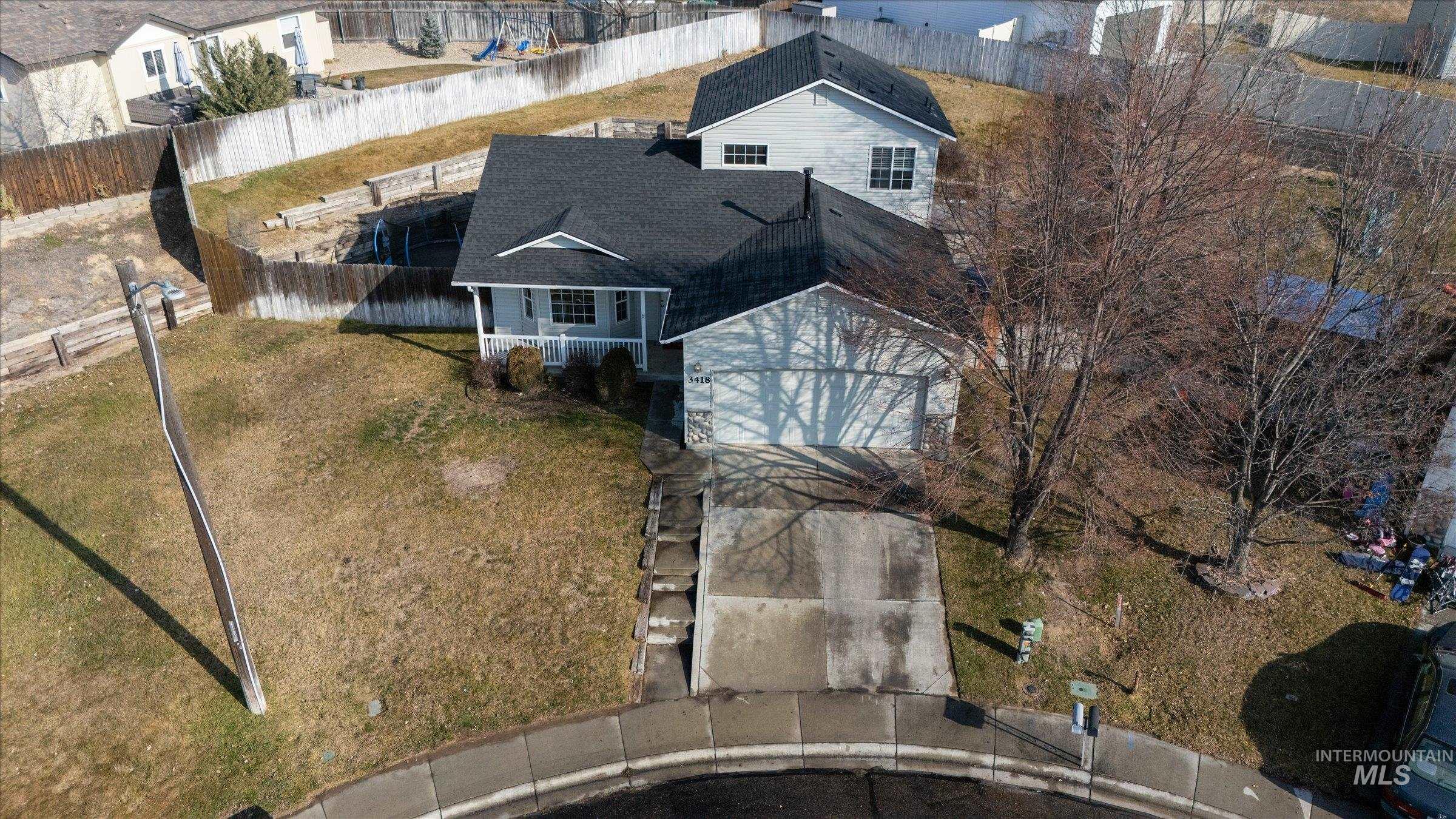 3418 E Friar Tuck Ct, Nampa, Idaho 83687-9062, 3 Bedrooms, 2 Bathrooms, Residential For Sale, Price $325,000,MLS 98973207