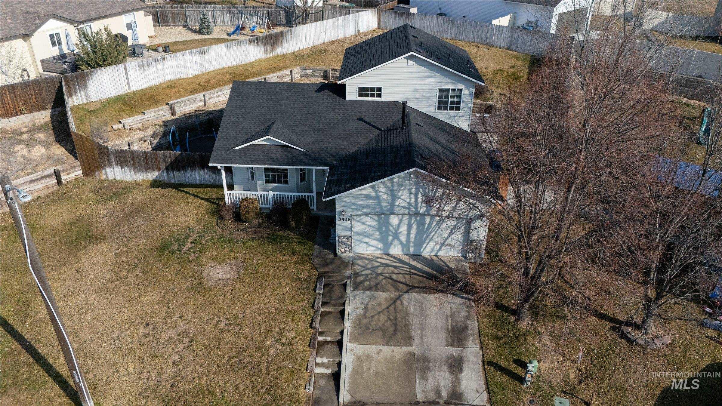 3418 E Friar Tuck Ct, Nampa, Idaho 83687-9062, 3 Bedrooms, 2 Bathrooms, Residential For Sale, Price $325,000,MLS 98973207