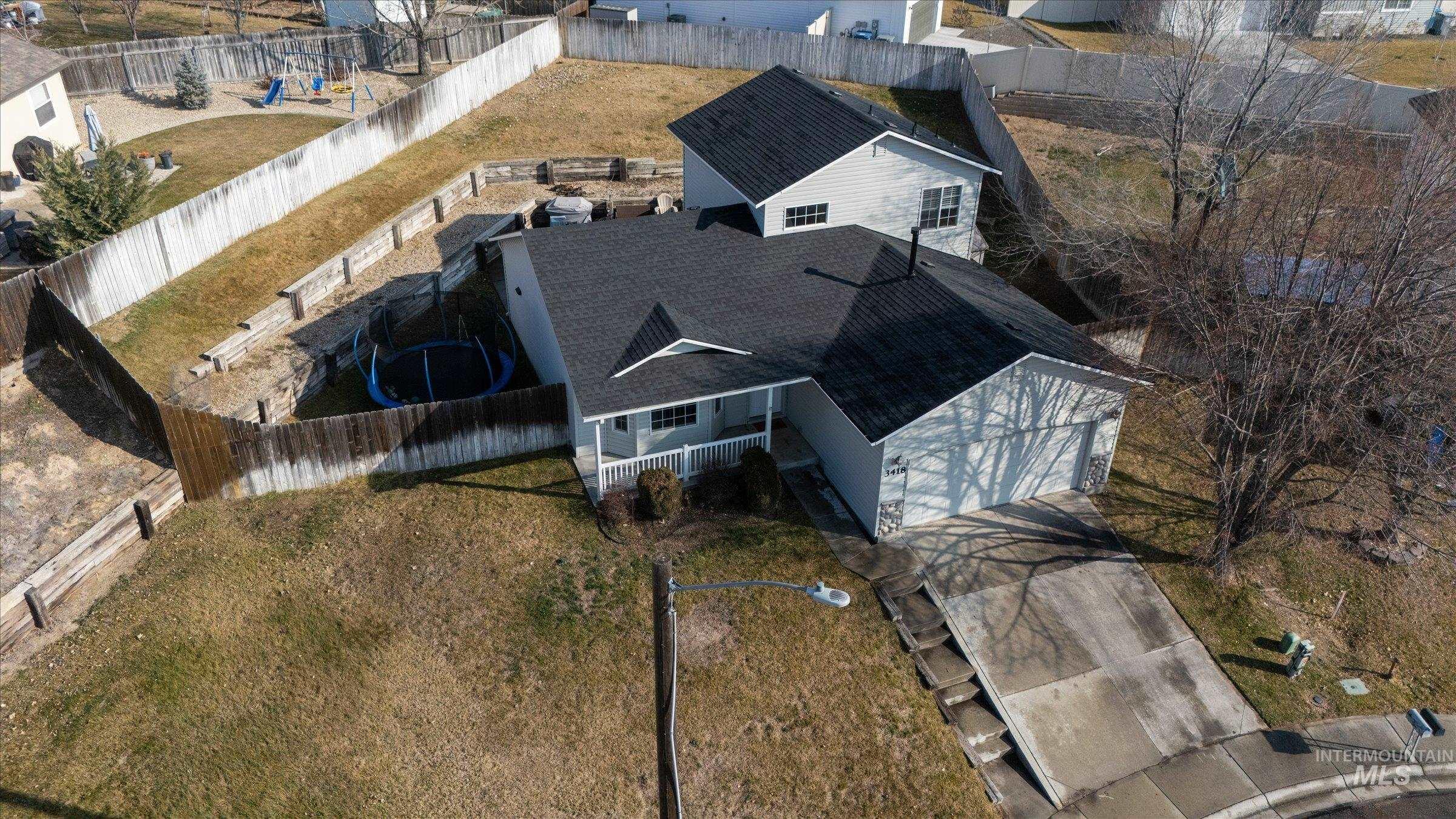 3418 E Friar Tuck Ct, Nampa, Idaho 83687-9062, 3 Bedrooms, 2 Bathrooms, Residential For Sale, Price $325,000,MLS 98973207