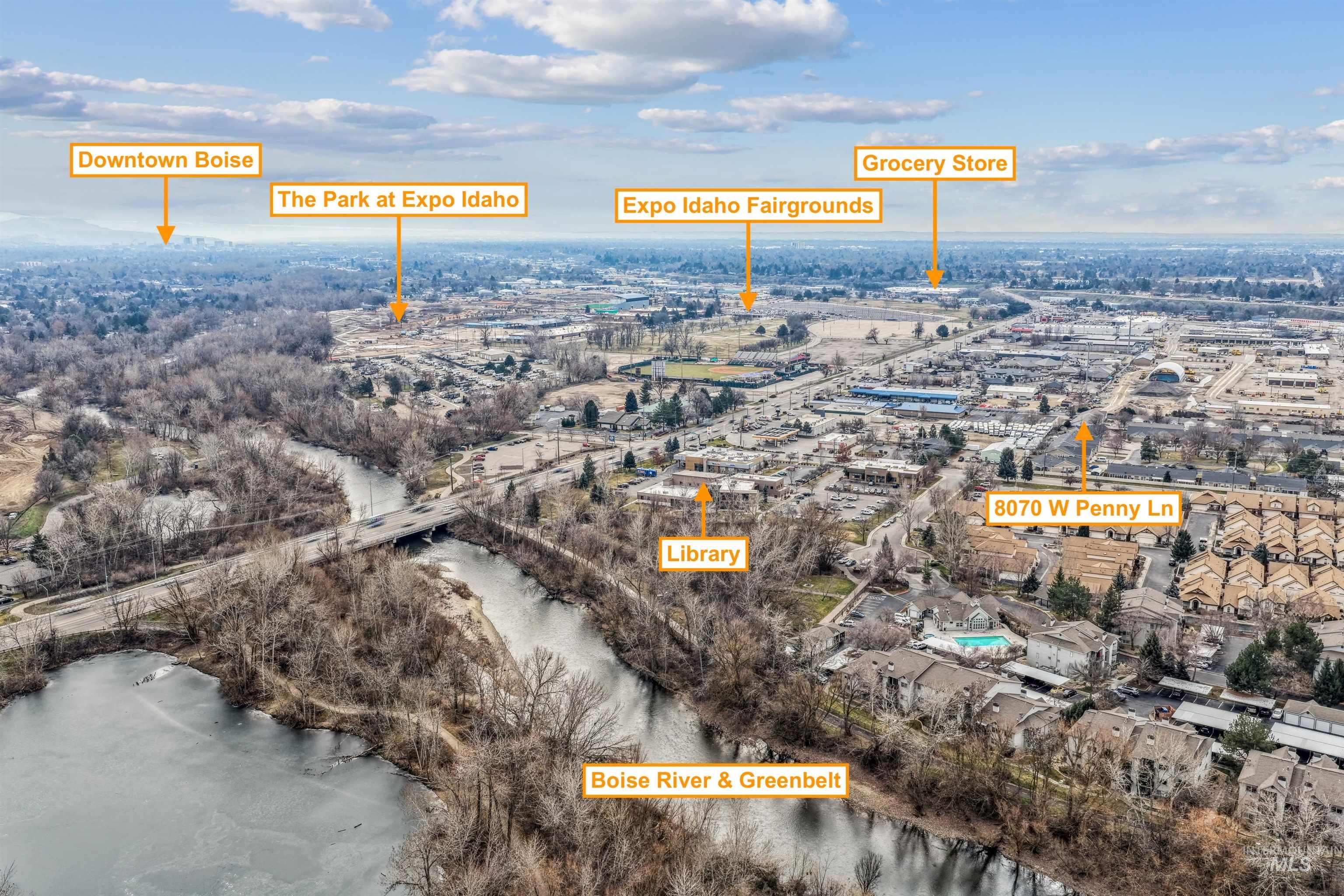 8070 W Penny Lane, Garden City, Idaho 83714, 2 Bedrooms, 2 Bathrooms, Residential For Sale, Price $408,900, 98973253