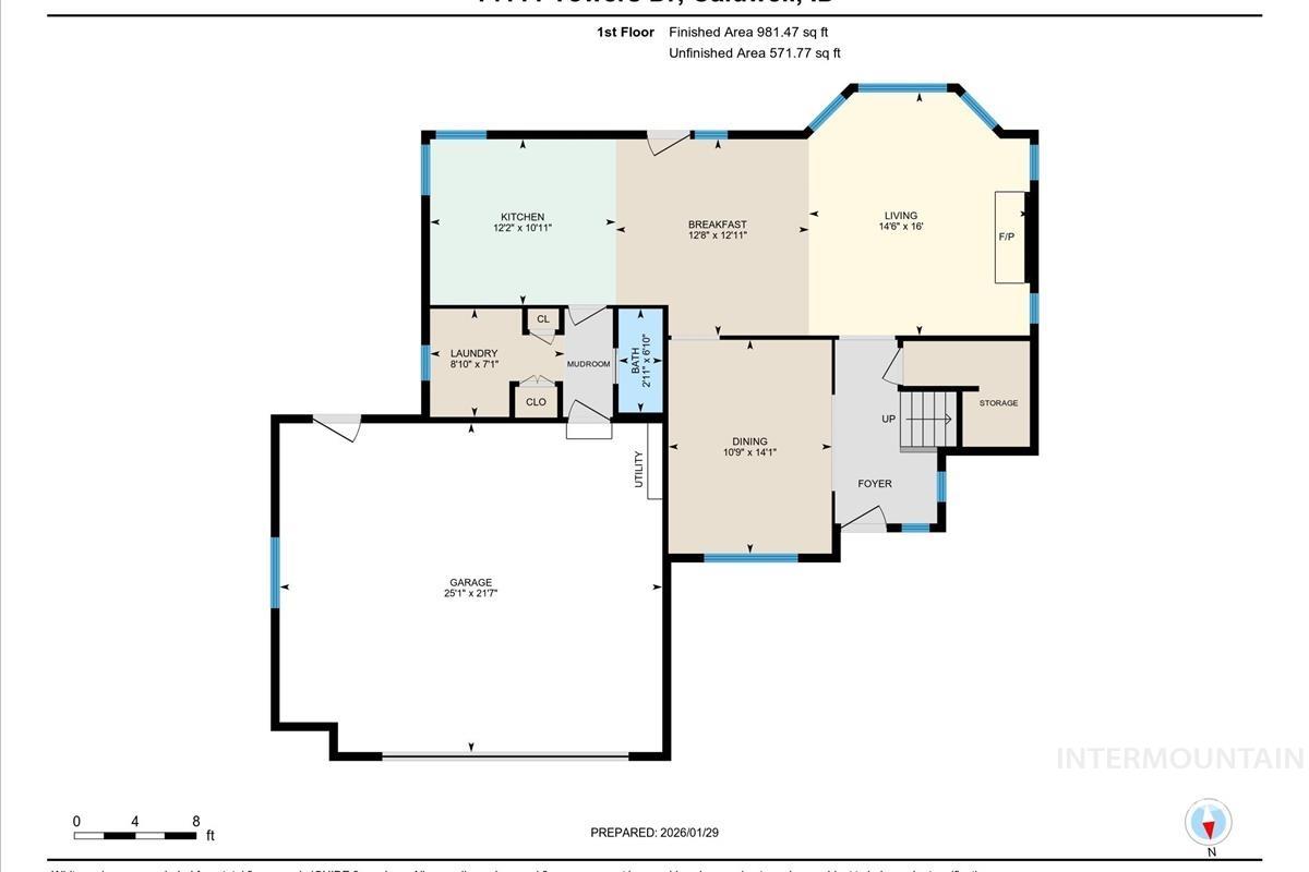 14111 Towers Dr, Caldwell, Idaho 83607, 4 Bedrooms, 2.5 Bathrooms, Residential For Sale, Price $625,000,MLS 98973262