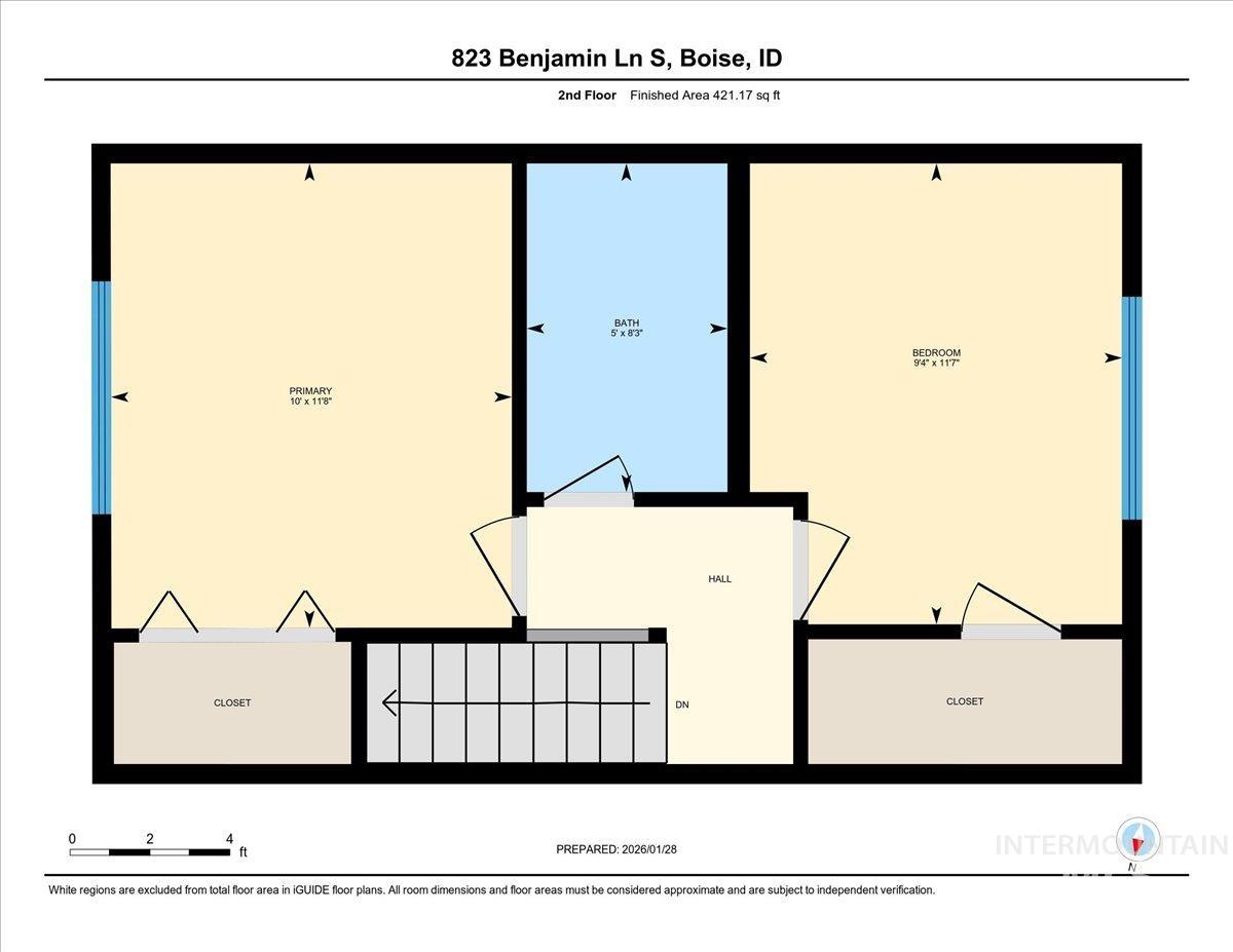 819 N Benjamin Ln, Boise, Idaho 83704, 2 Bedrooms, 1.5 Bathrooms, Residential Income For Sale, Price $849,900,MLS 98973269
