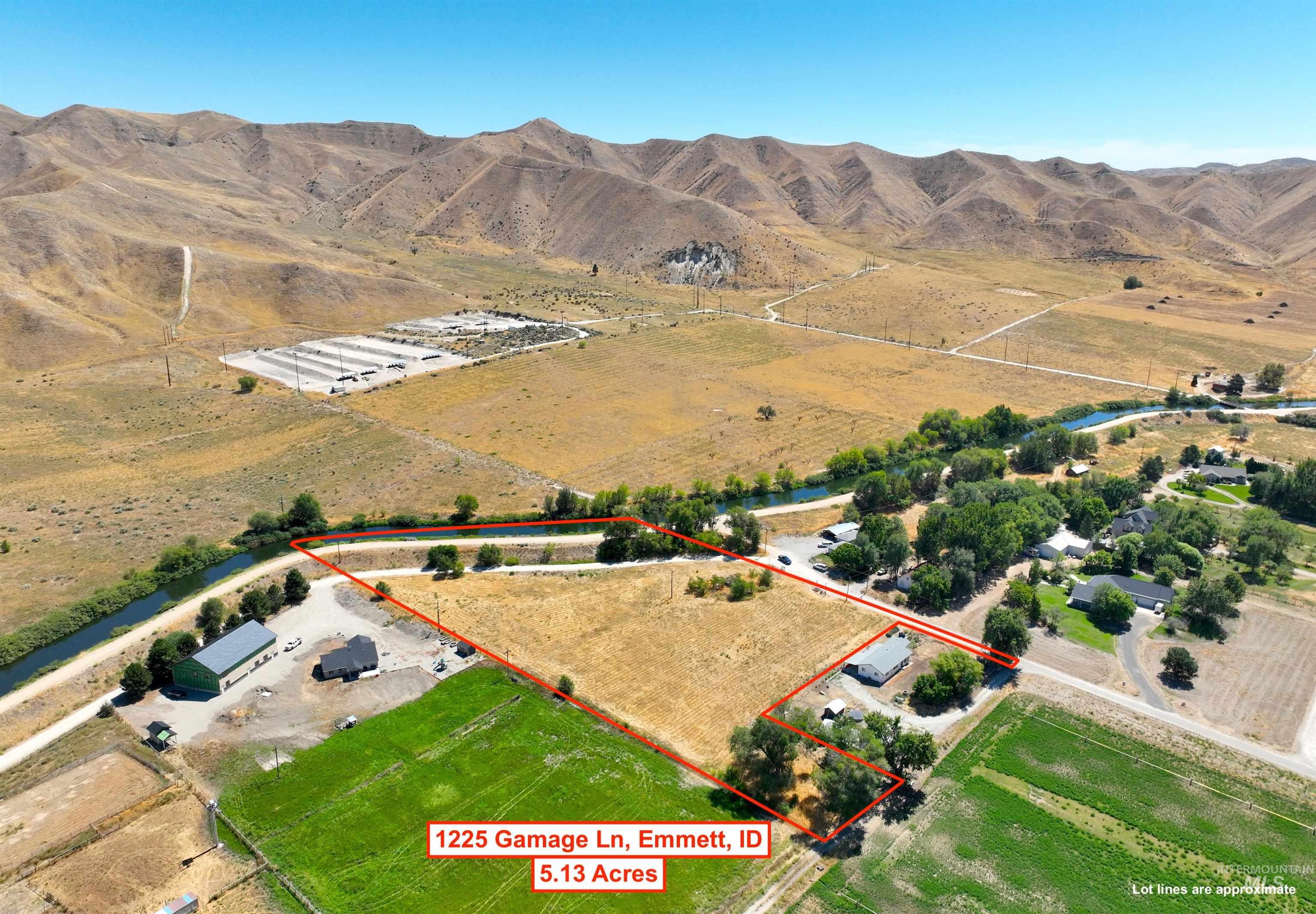 1225 Gamage Ln ., Emmett, Idaho 83617, Land For Sale, Price $335,000,MLS 98973383