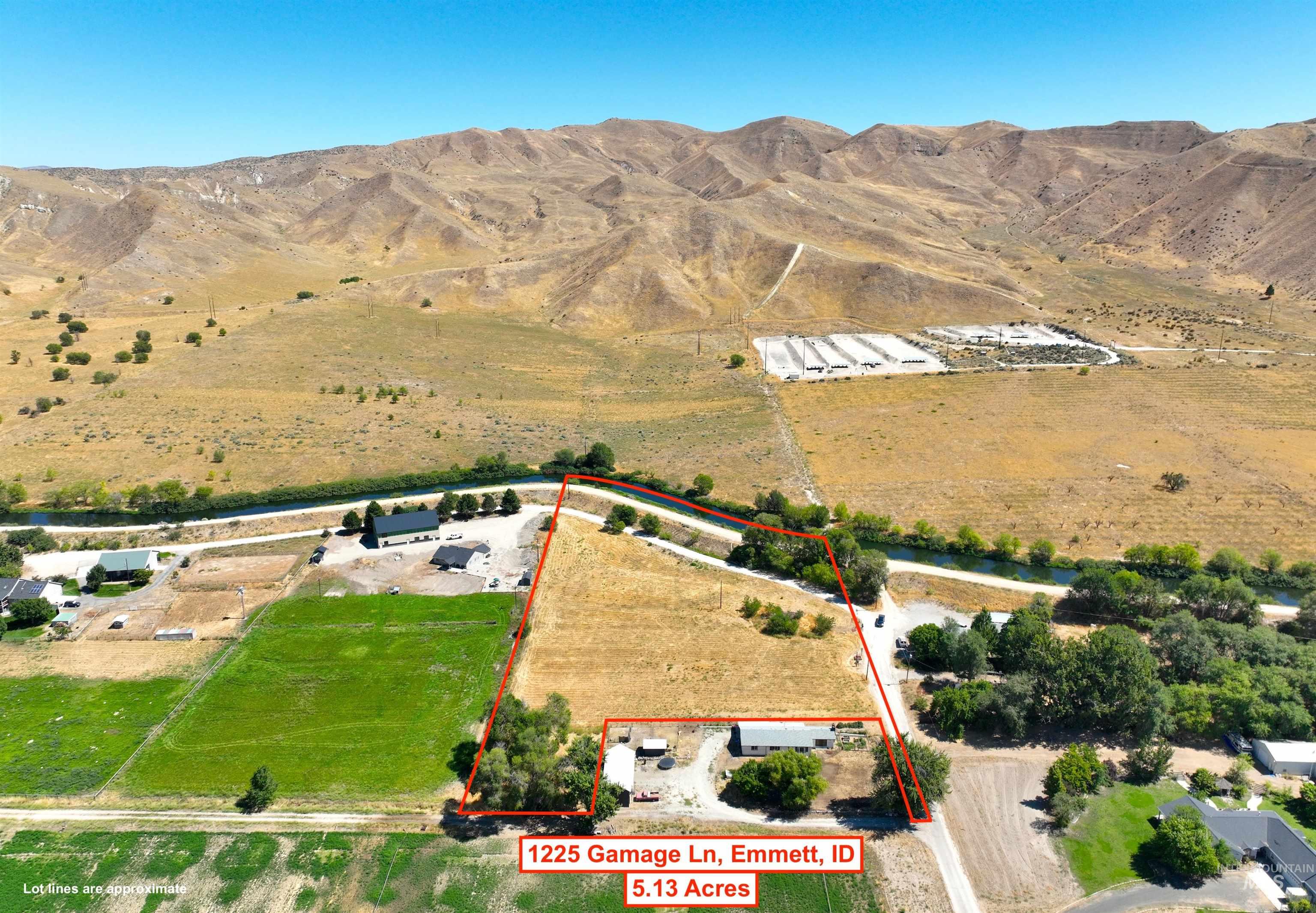 1225 Gamage Ln ., Emmett, Idaho 83617, Land For Sale, Price $335,000,MLS 98973383