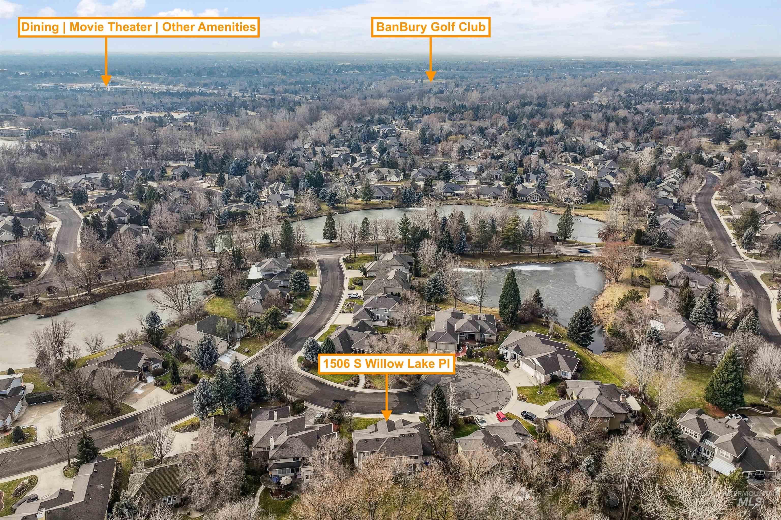 1506 S Willow Lake Place, Eagle, Idaho 83616, 5 Bedrooms, 3 Bathrooms, Residential For Sale, Price $852,500,MLS 98973465