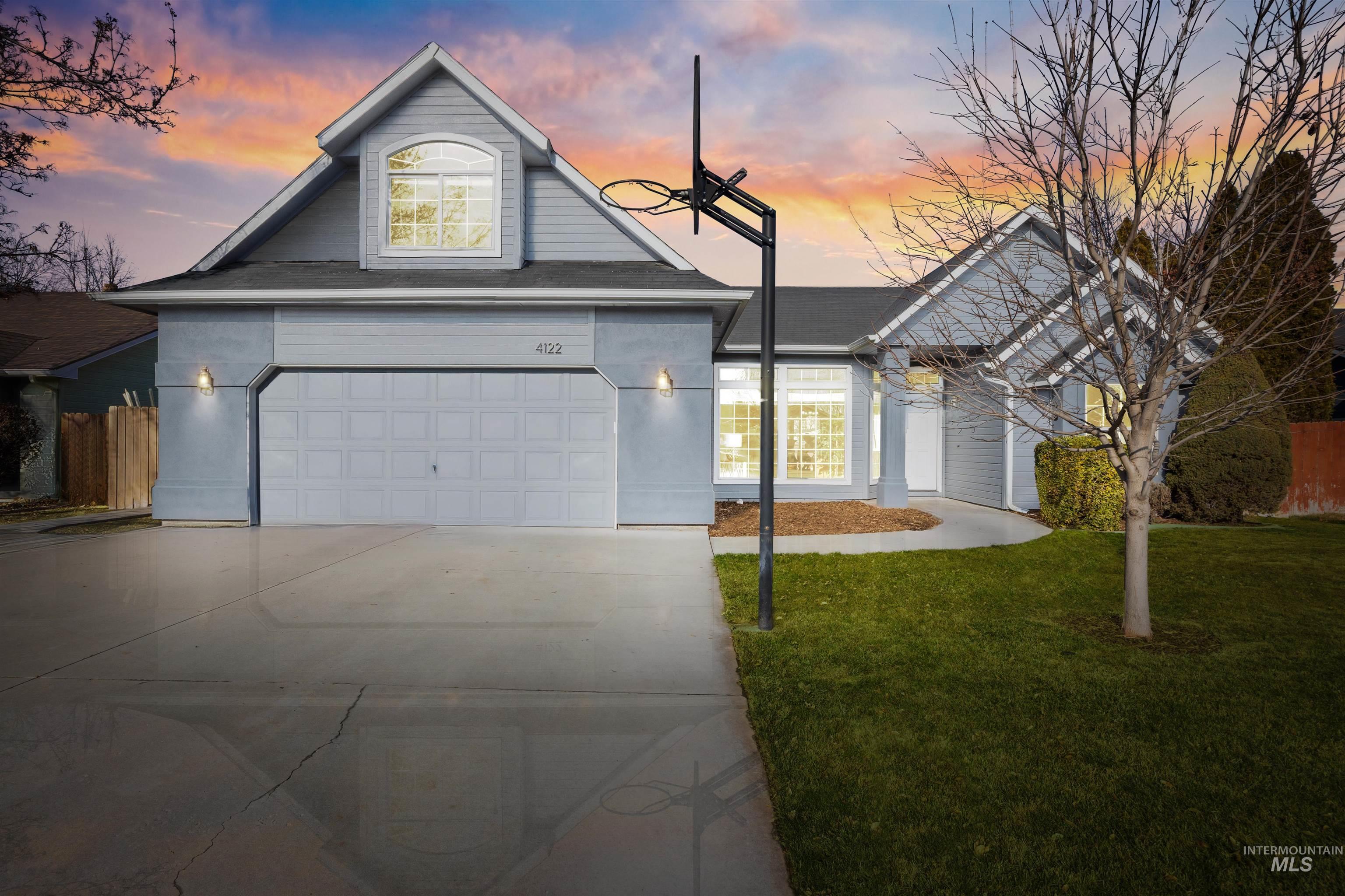 4122 E Roan Meadow, Nampa, Idaho 83687, 4 Bedrooms, 2 Bathrooms, Residential For Sale, Price $400,000,MLS 98973595