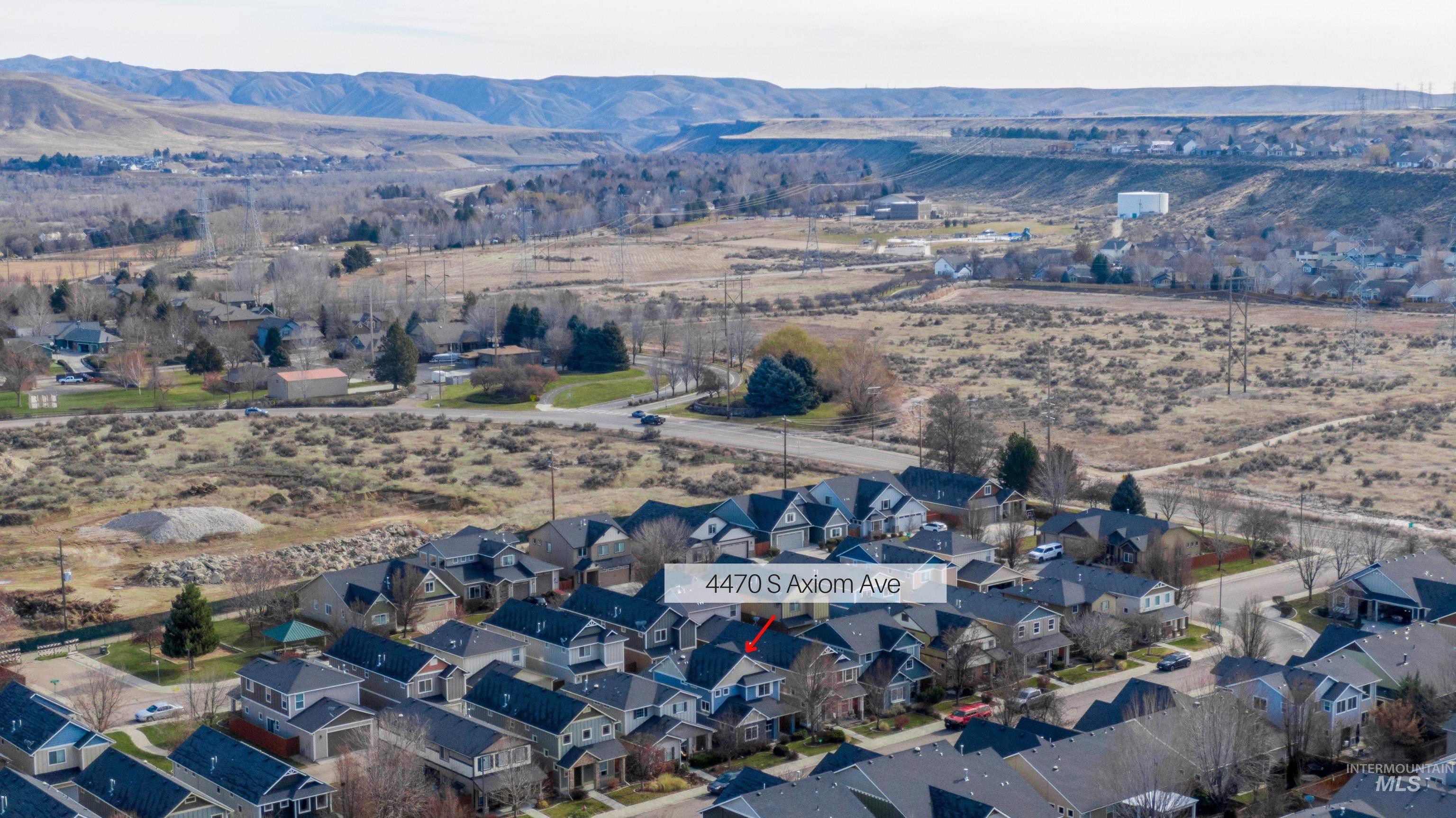 4470 S Axiom Ave, Boise, Idaho 83716, 3 Bedrooms, 2.5 Bathrooms, Residential For Sale, Price $559,900, 98973733