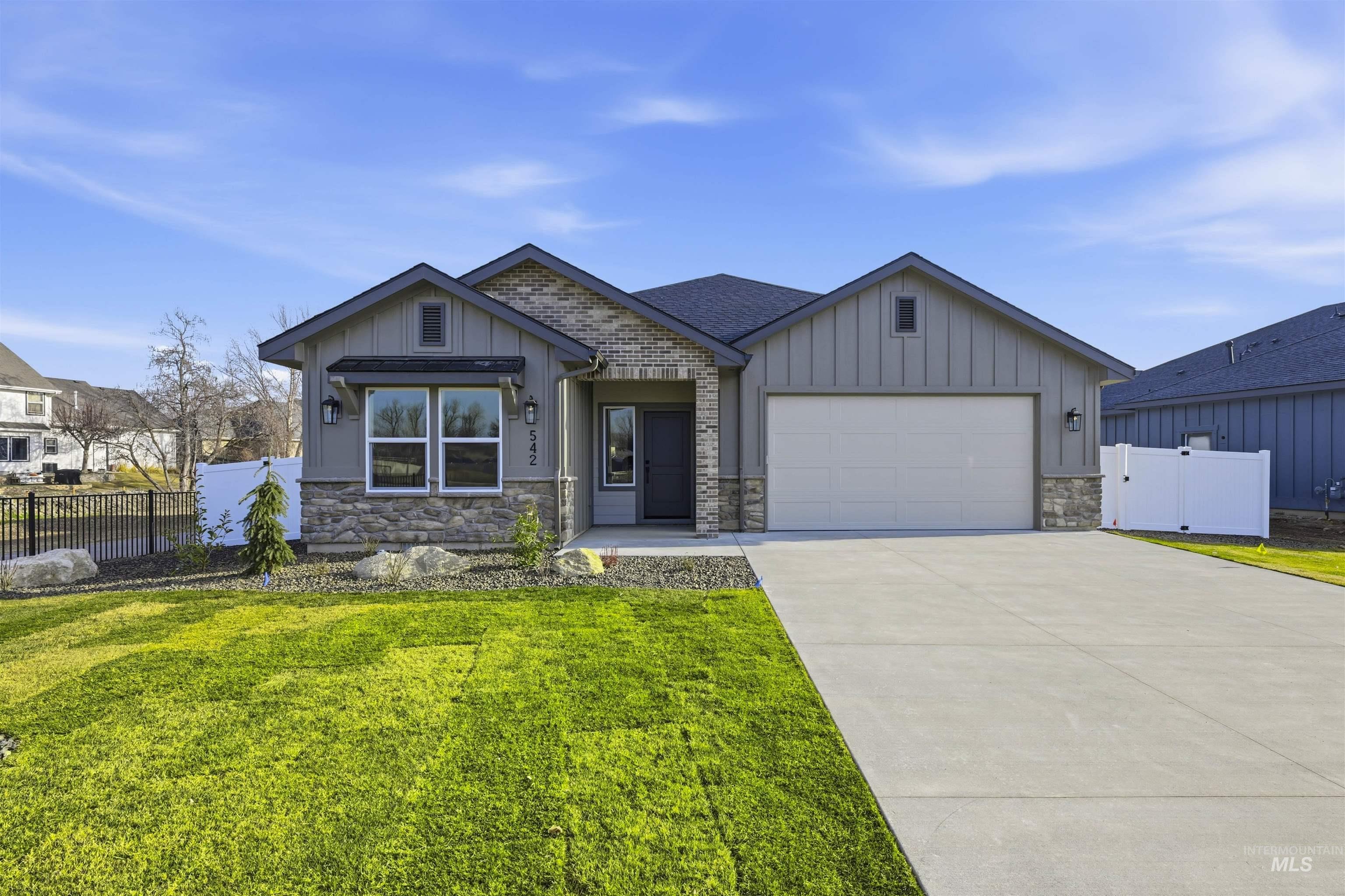542 Mountain Loop Rd, Middleton, Idaho 83644, 3 Bedrooms, 2 Bathrooms, Residential For Sale, Price $609,900,MLS 98973788