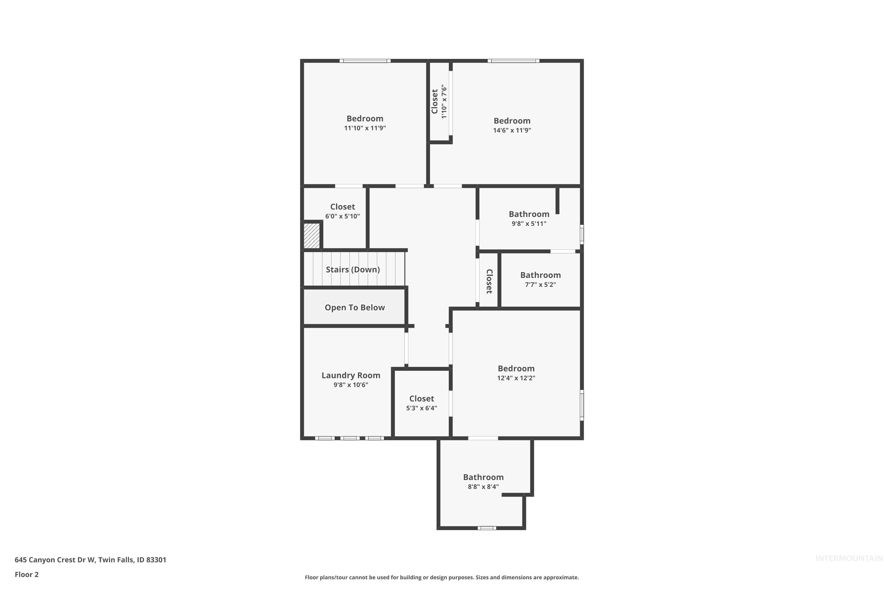 645 Canyon Crest Drive W, Twin Falls, Idaho 83301, 5 Bedrooms, 3.5 Bathrooms, Residential For Sale, Price $735,000,MLS 98973924