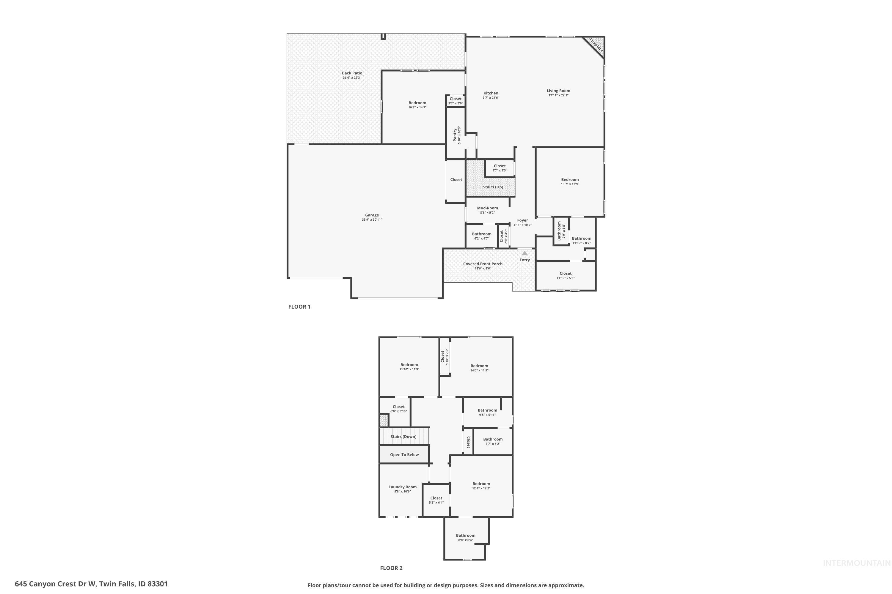 645 Canyon Crest Drive W, Twin Falls, Idaho 83301, 5 Bedrooms, 3.5 Bathrooms, Residential For Sale, Price $735,000,MLS 98973924