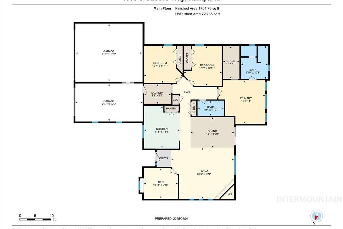 4566 S Gabbro Way, Nampa, Idaho 83686, 3 Bedrooms, 2 Bathrooms, Residential For Sale, Price $495,000,MLS 98973967