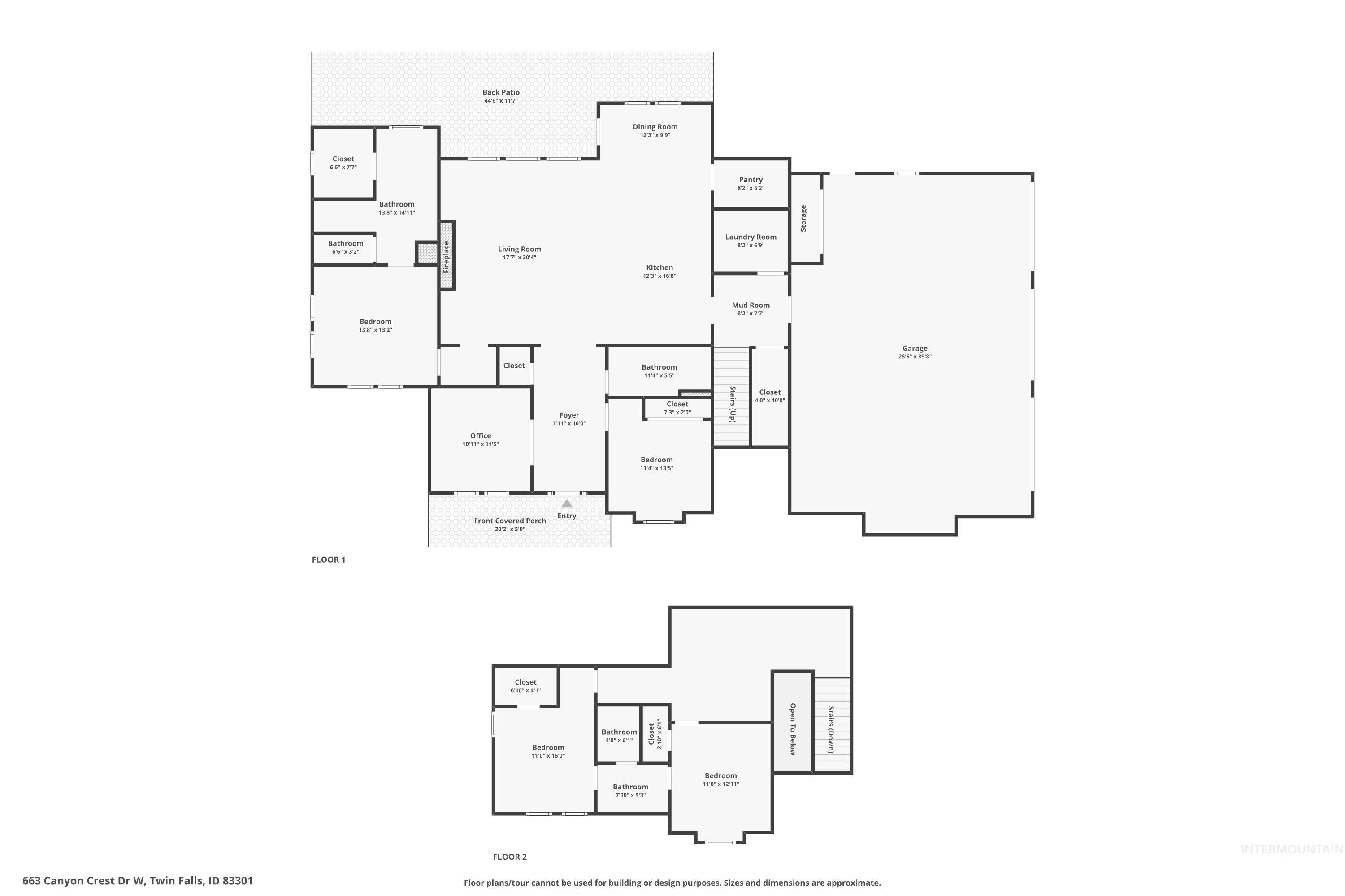 663 Canyon Crest Drive W, Twin Falls, Idaho 83301, 5 Bedrooms, 3.5 Bathrooms, Residential For Sale, Price $745,000,MLS 98973989