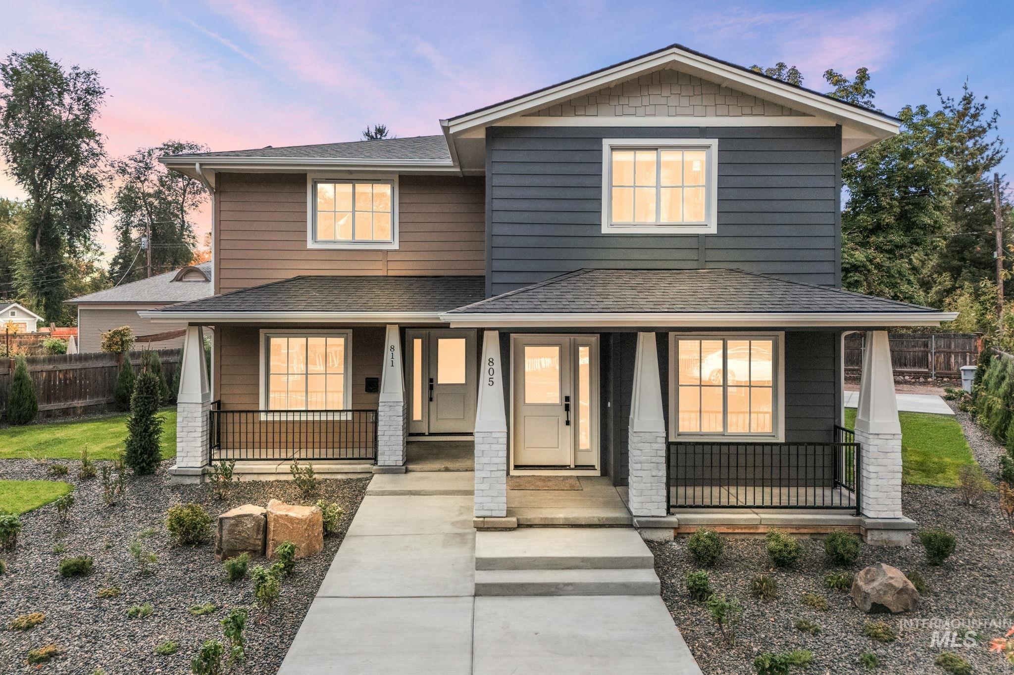 805/811 E McKinley St, Boise, Idaho 83712, 2 Bedrooms, 2.5 Bathrooms, Residential Income For Sale, Price $1,125,000,MLS 98974034